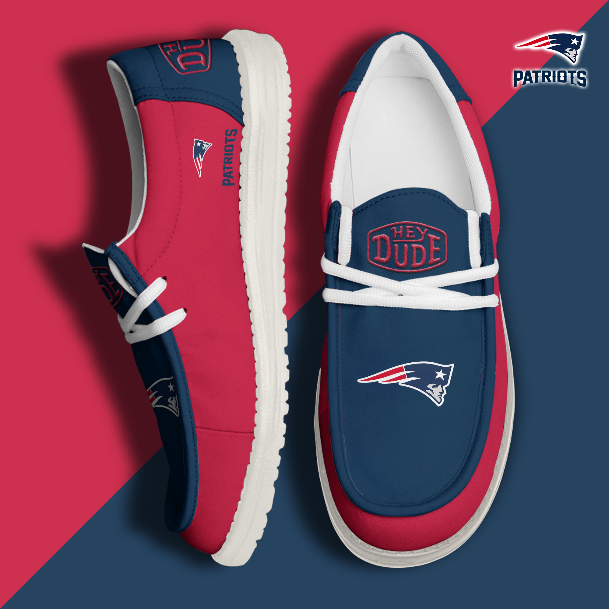 footwearelitenew england patriots custom name hey dude shoes cigse