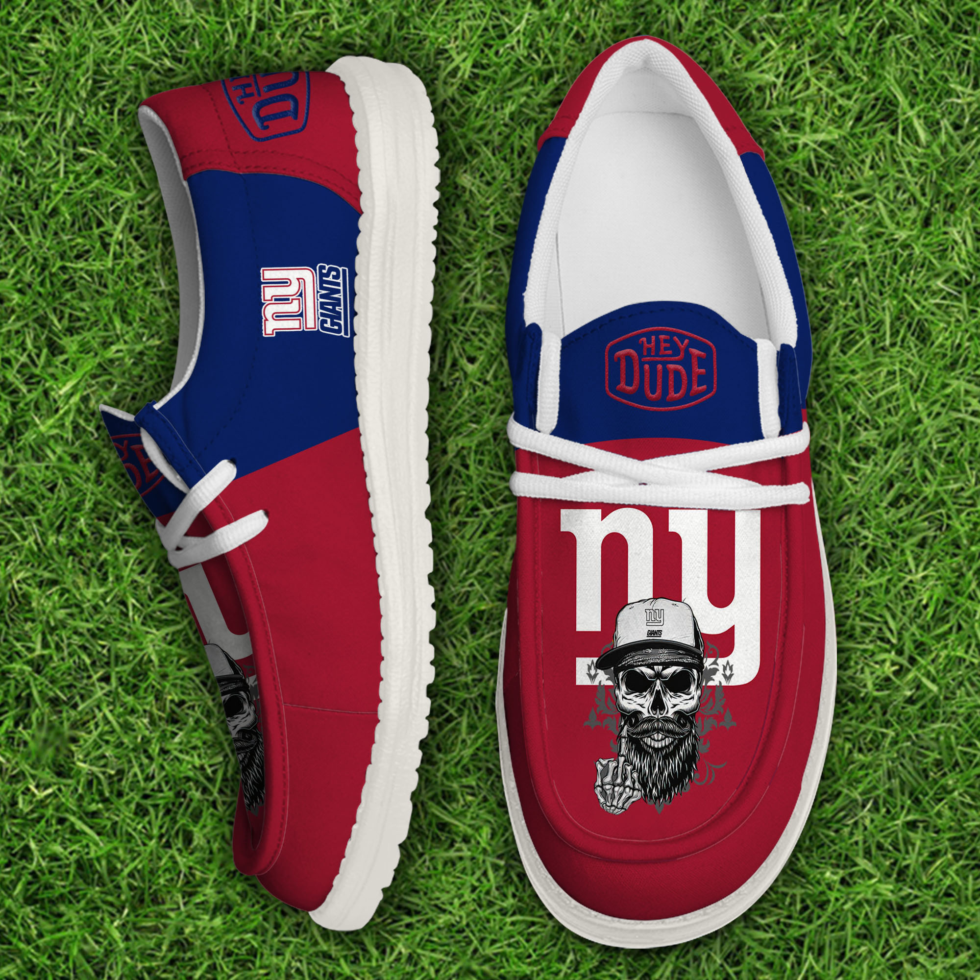 footwearelitenew york giants custom name hey dude shoes gdj52