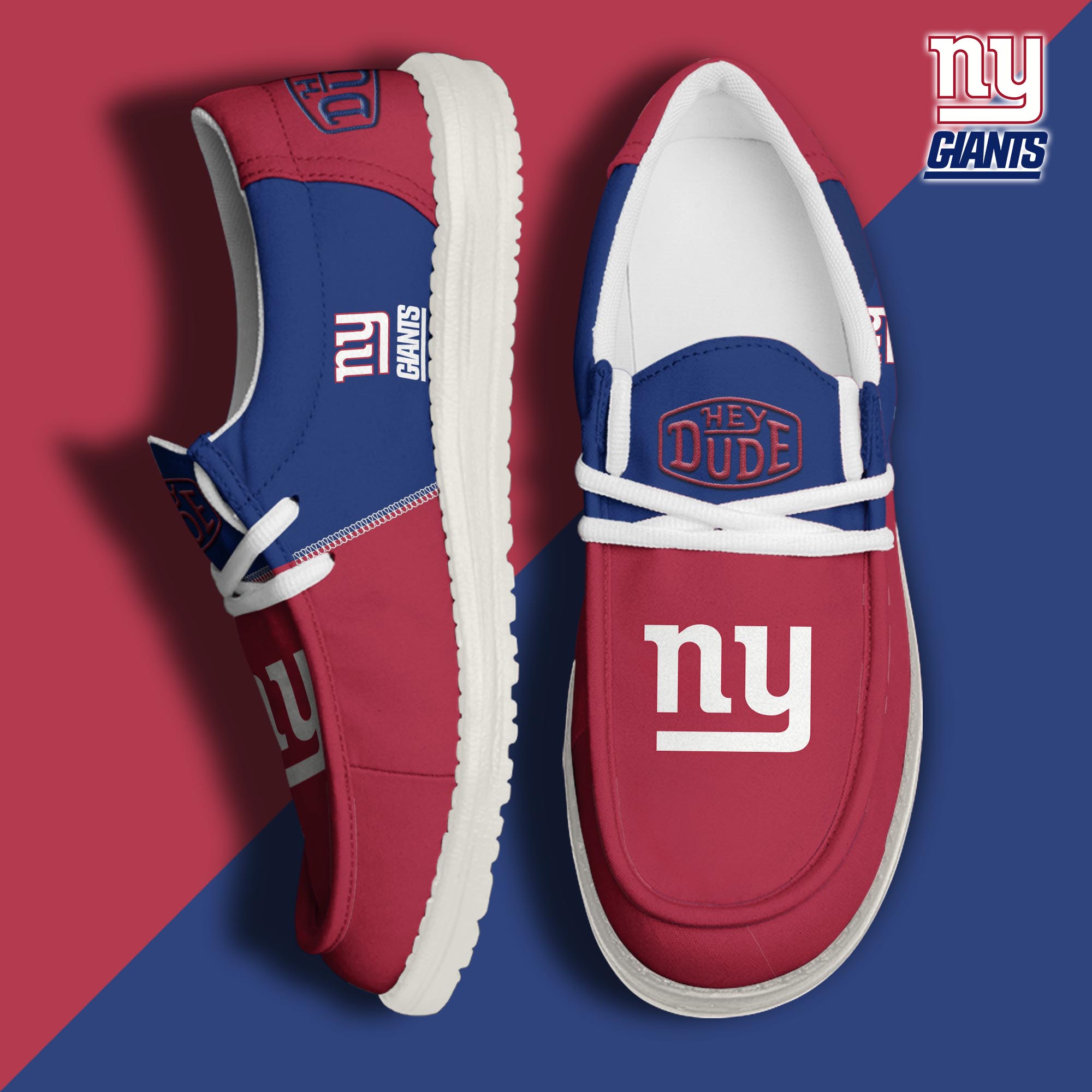 footwearelitenew york giants custom name hey dude shoes ixuis