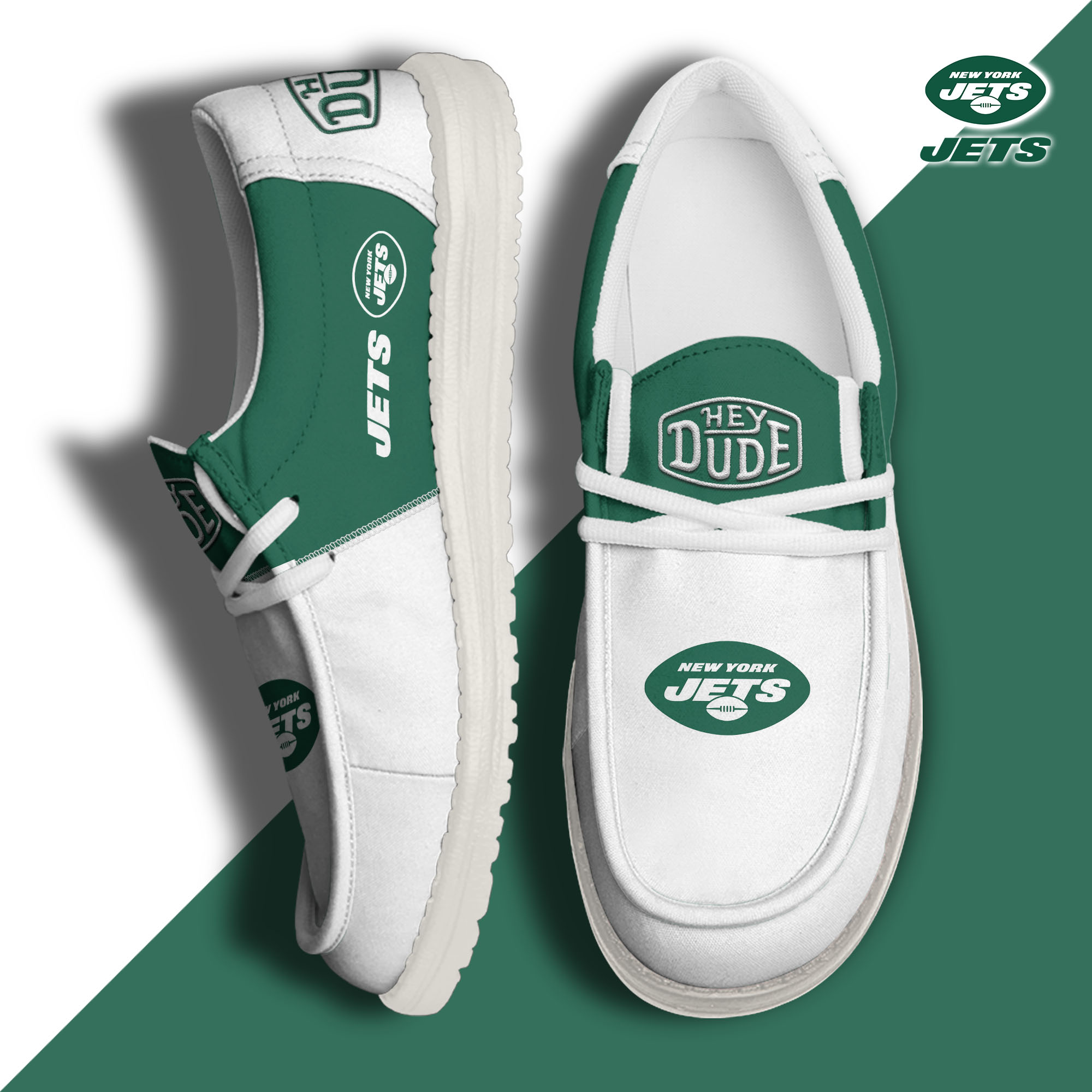 footwearelitenew york jets custom name hey dude shoes er6pu