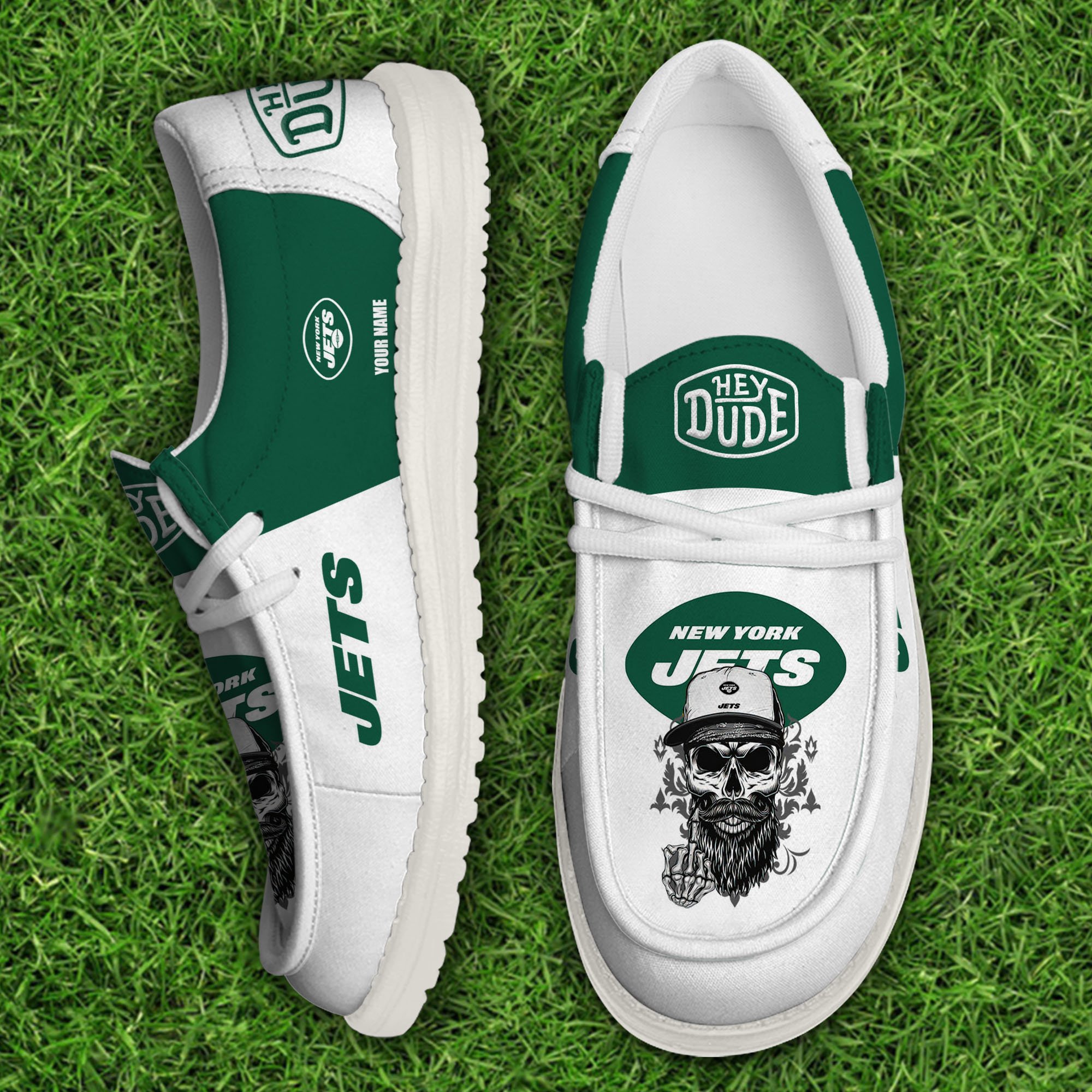 footwearelitenew york jets custom name hey dude shoes idpyl