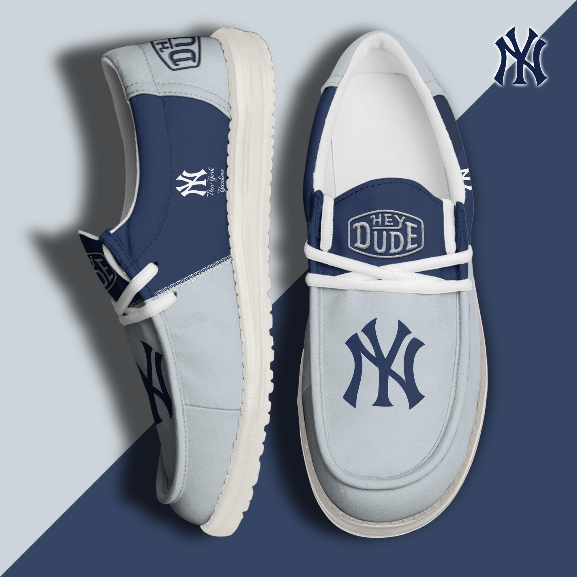 footwearelitenew york yankees custom name hey dude shoes whgib