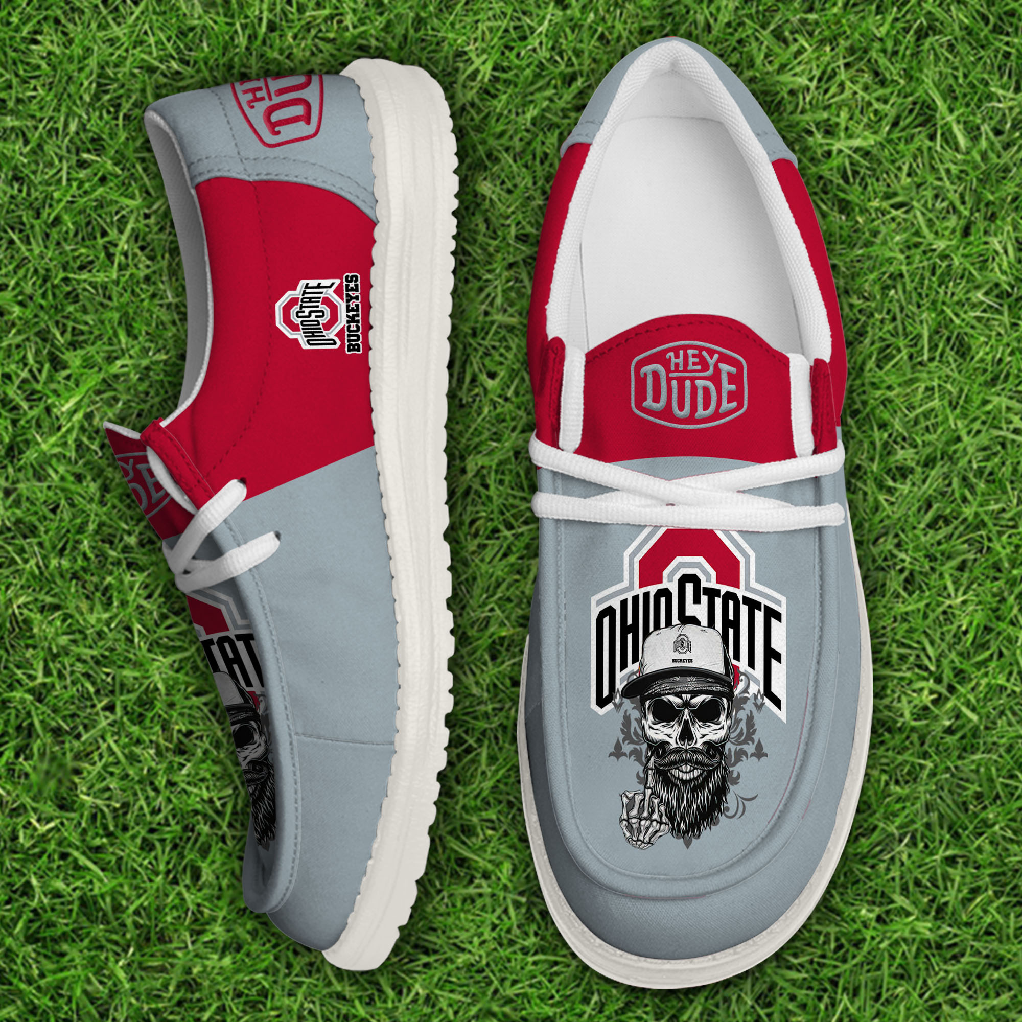 footweareliteohio state buckeyes custom name hey dude shoes 49pbb