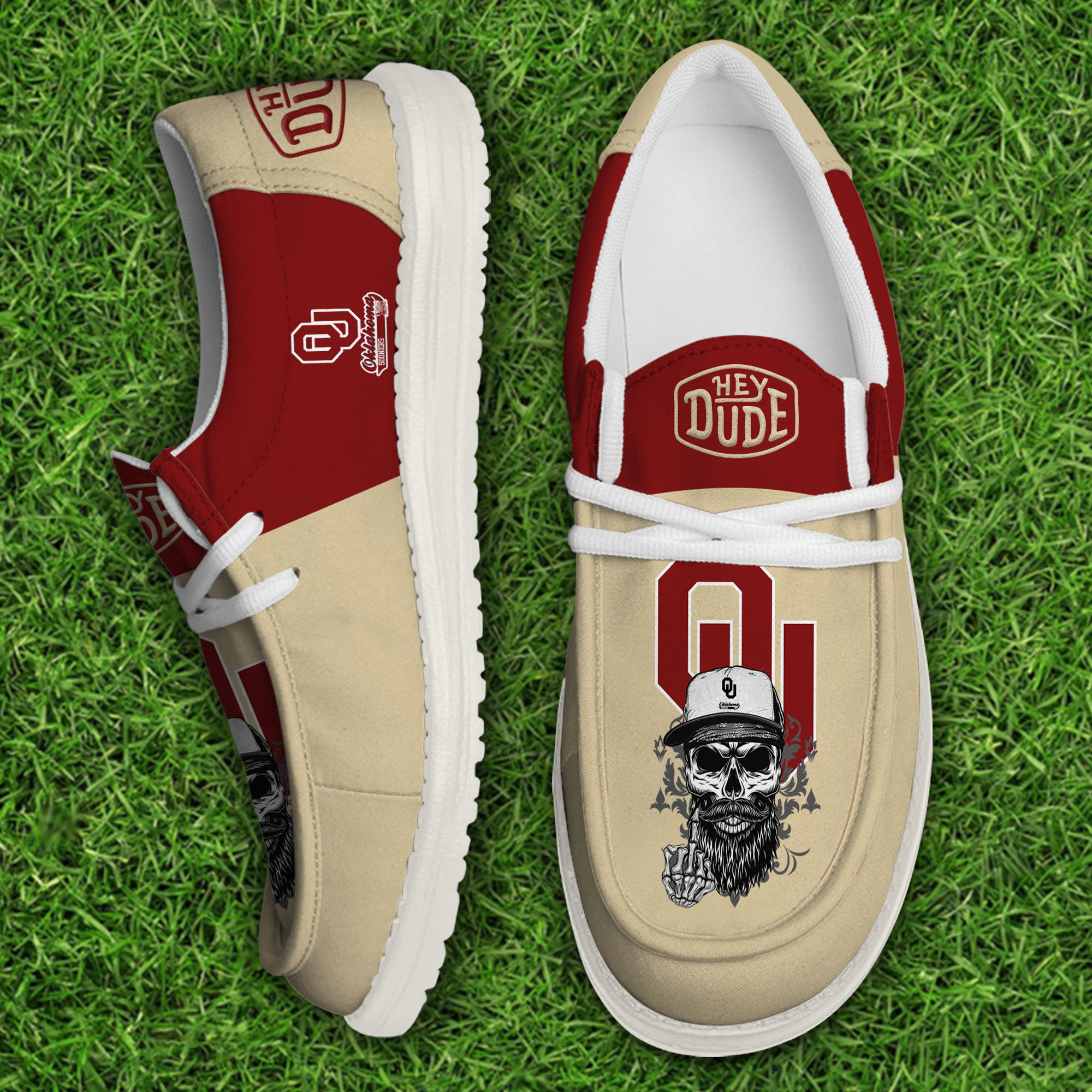 footweareliteoklahoma sooners custom name hey dude shoes dlxm6