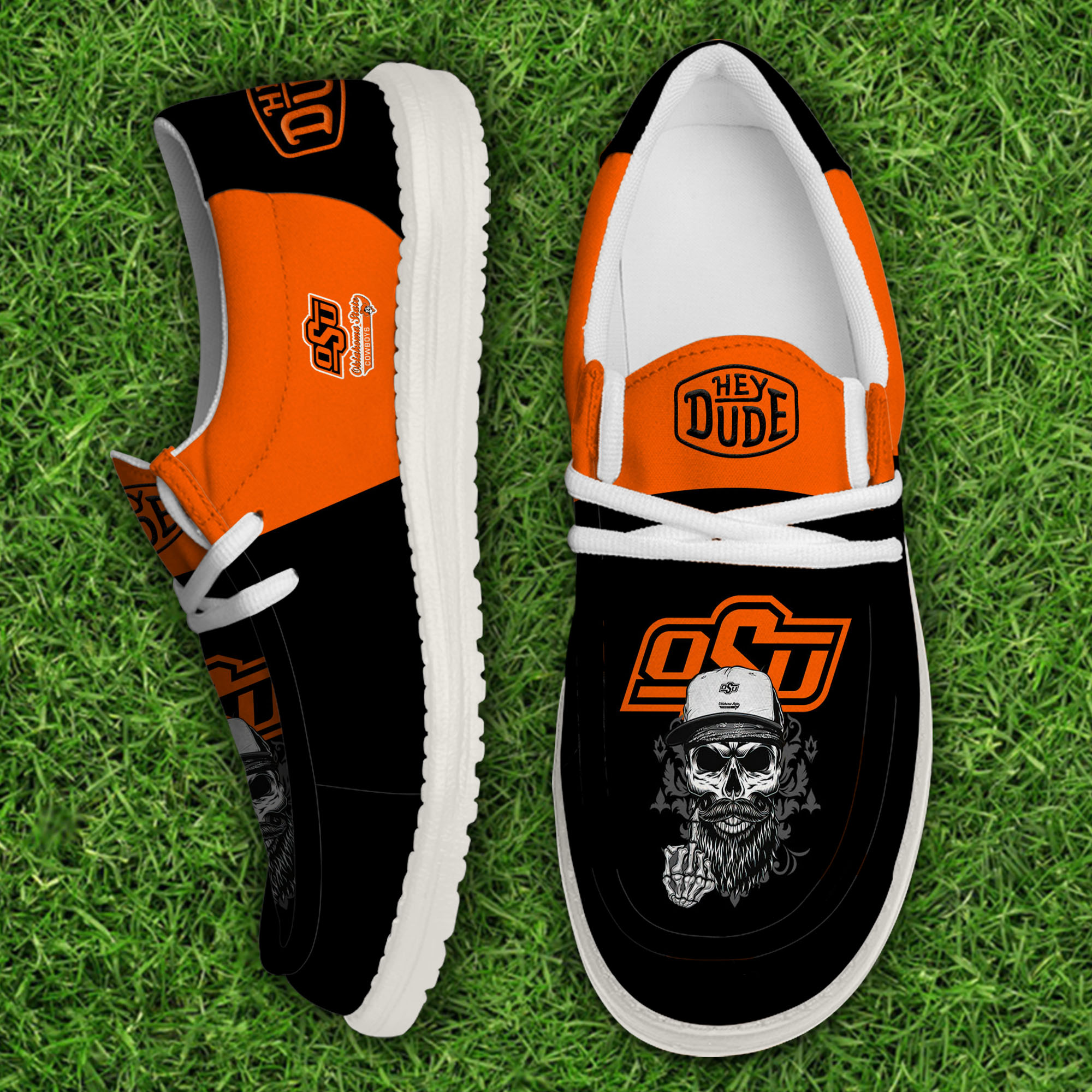 footweareliteoklahoma state cowboys custom name hey dude shoes cwufa