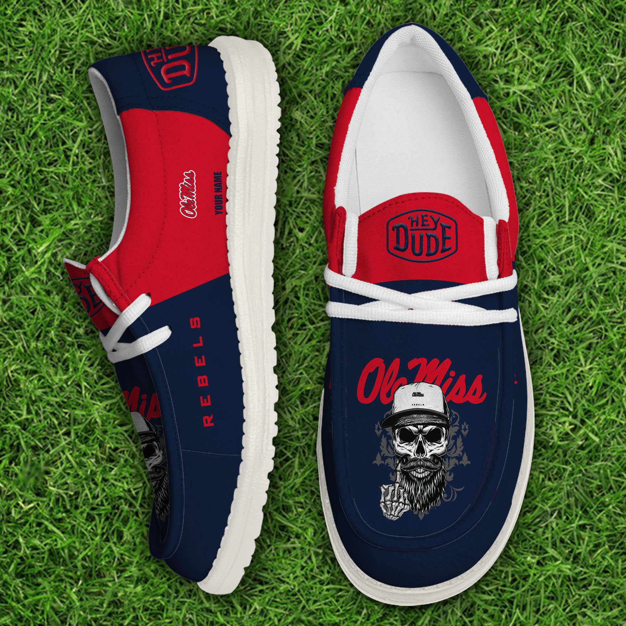 footweareliteole miss rebels custom name hey dude shoes angsz