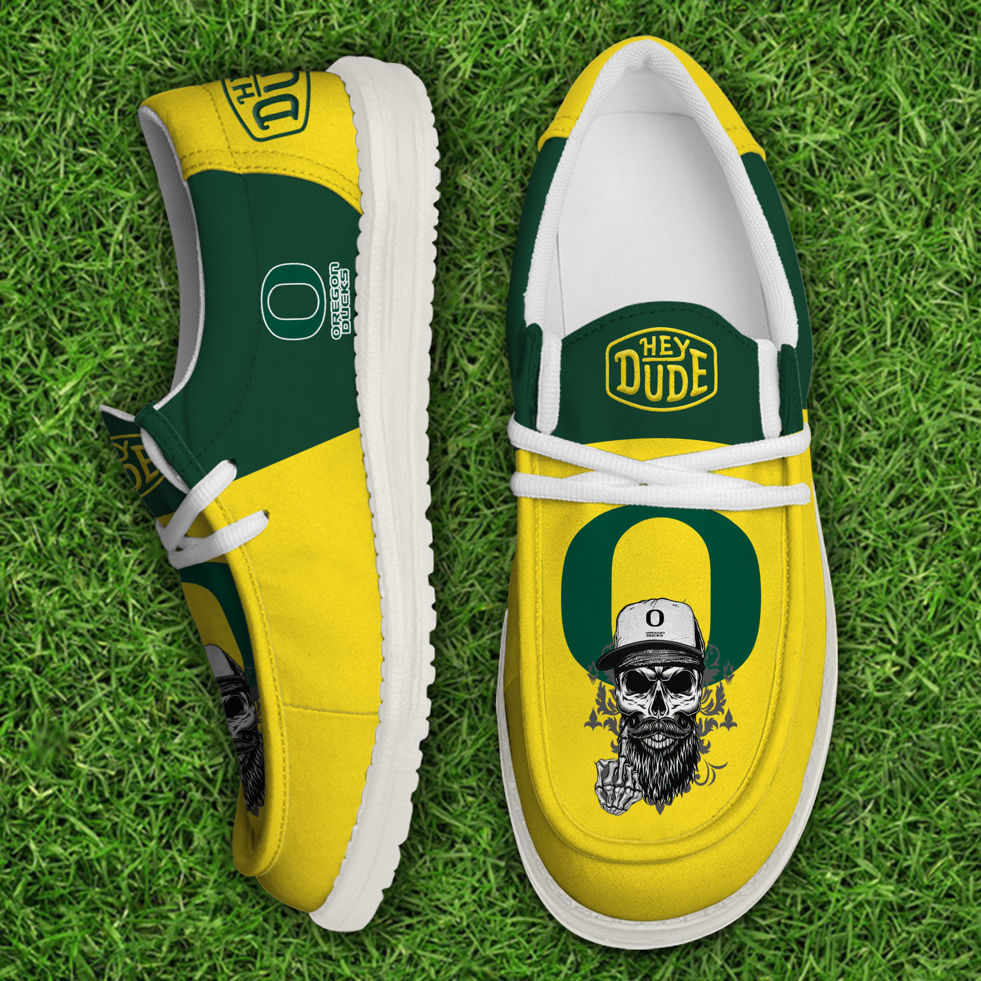 footweareliteoregon ducks custom name hey dude shoes plzdh