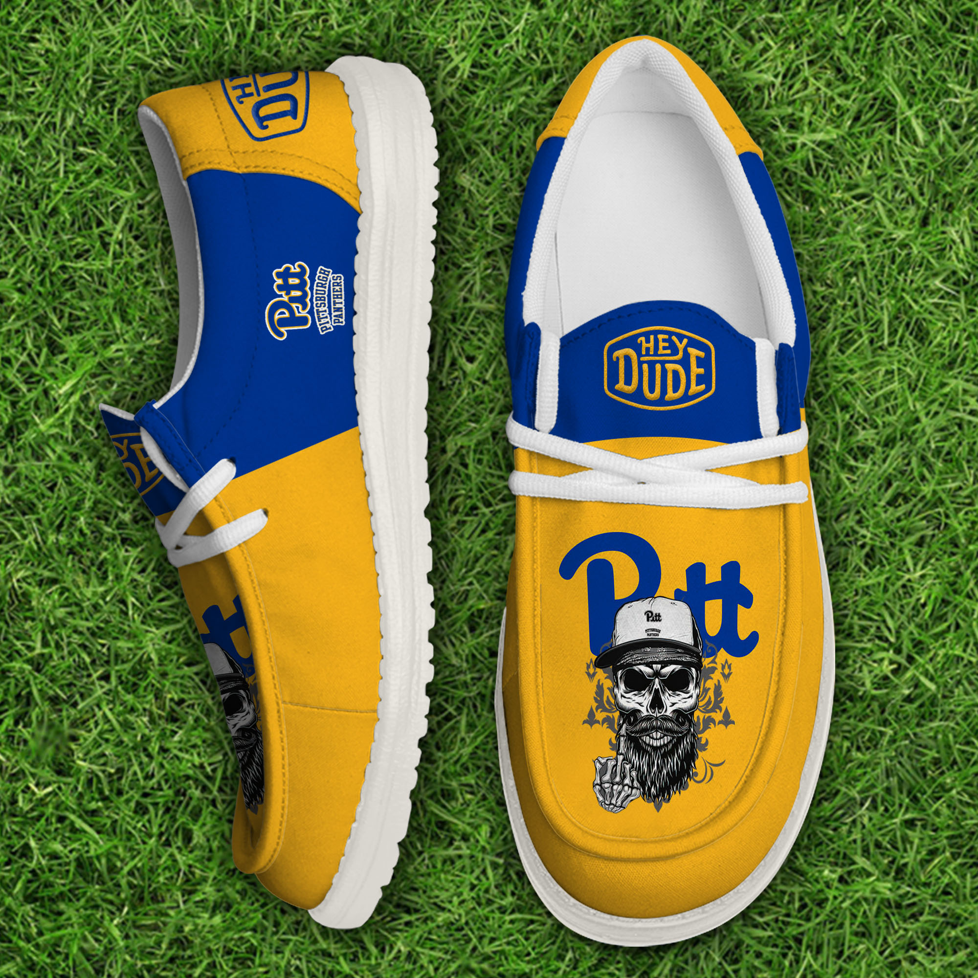 footwearelitepittsburgh panthers custom name hey dude shoes gttee