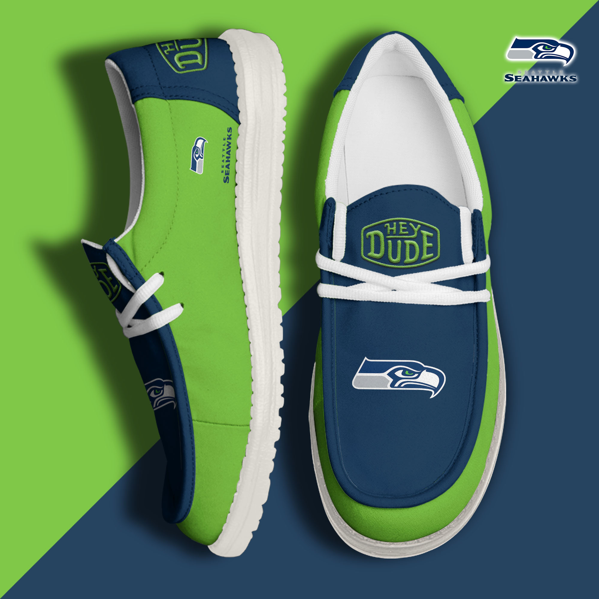 footweareliteseattle seahawks custom name hey dude shoes wxoab