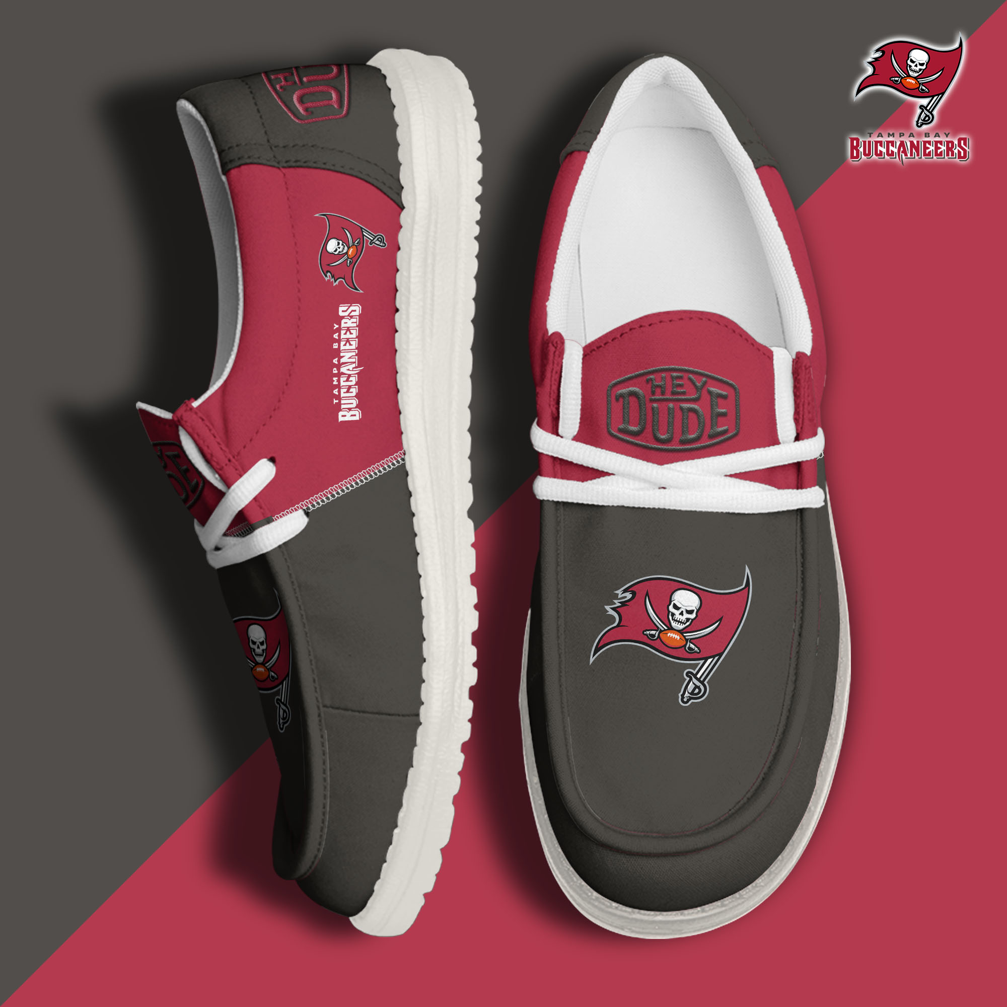 footwearelitetampa bay buccaneers custom name hey dude shoes 3qhpd