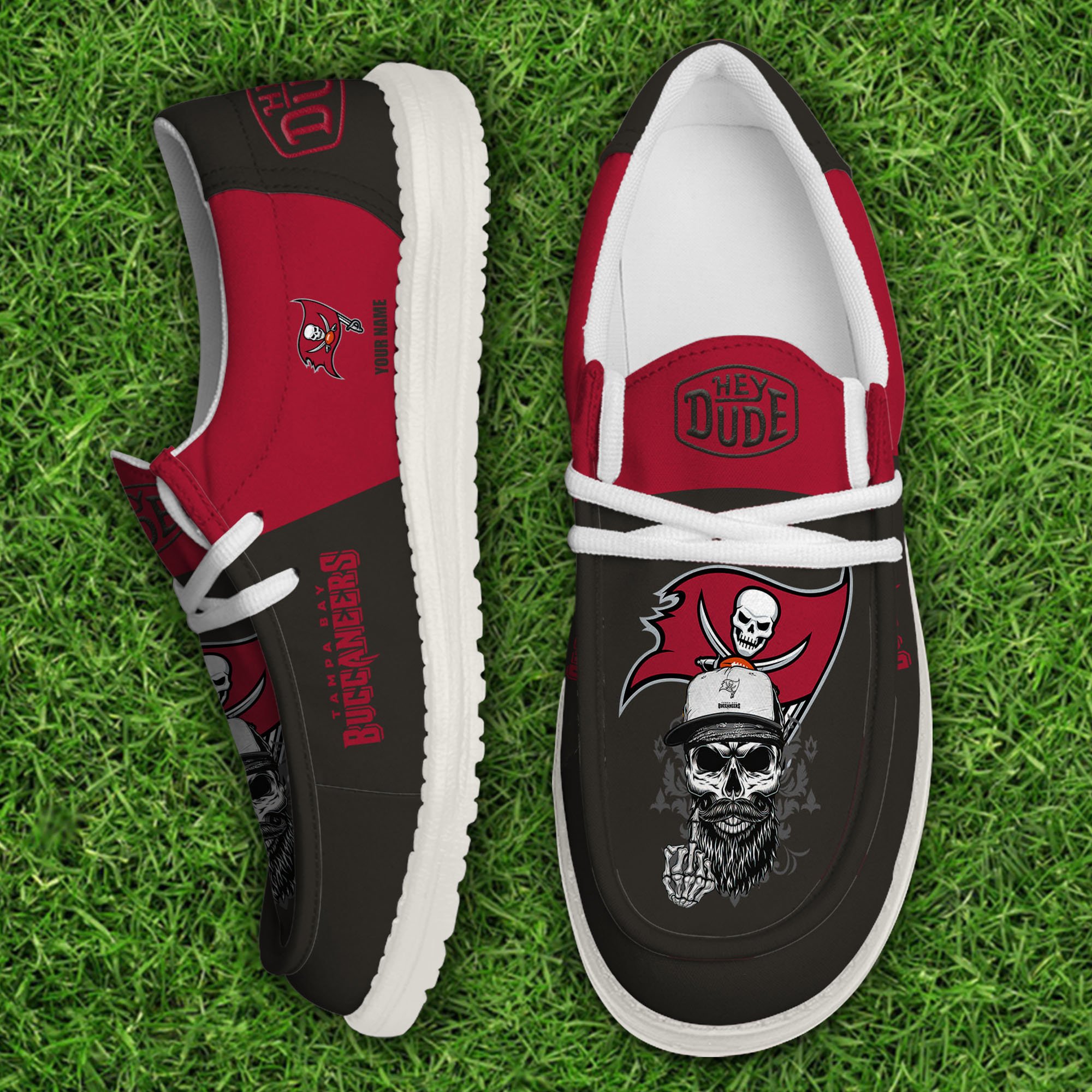 footwearelitetampa bay buccaneers custom name hey dude shoes oz18i