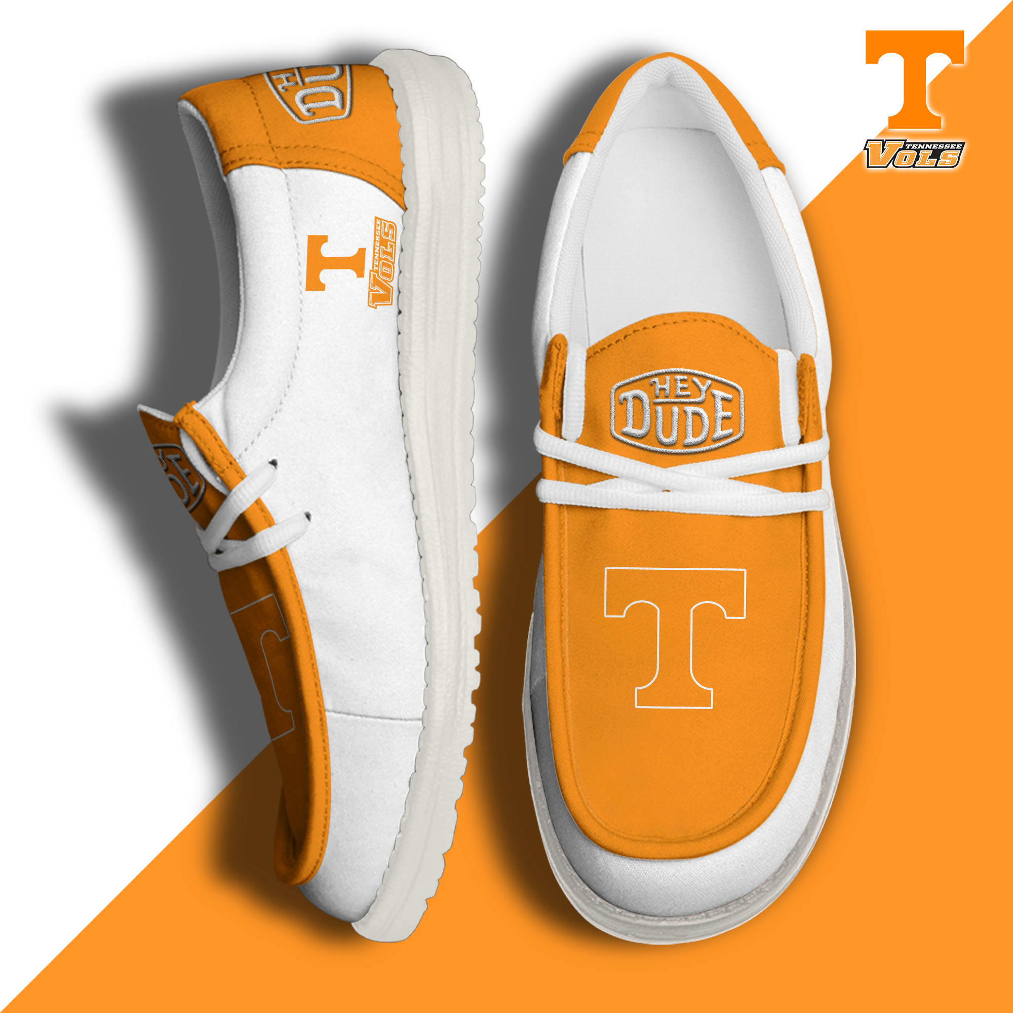 footwearelitetennessee volunteers custom name hey dude shoes j1uiv