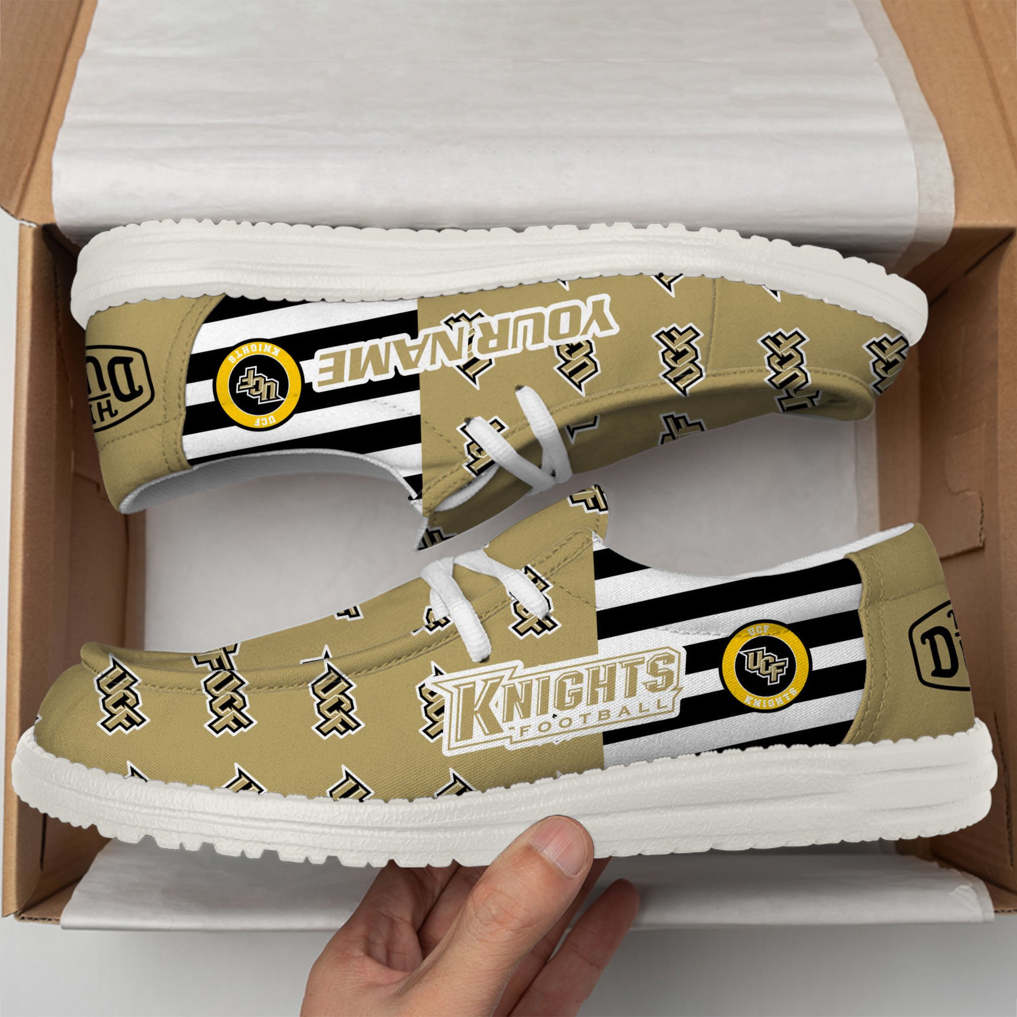 footweareliteucf knights custom name hey dude shoes o8cez