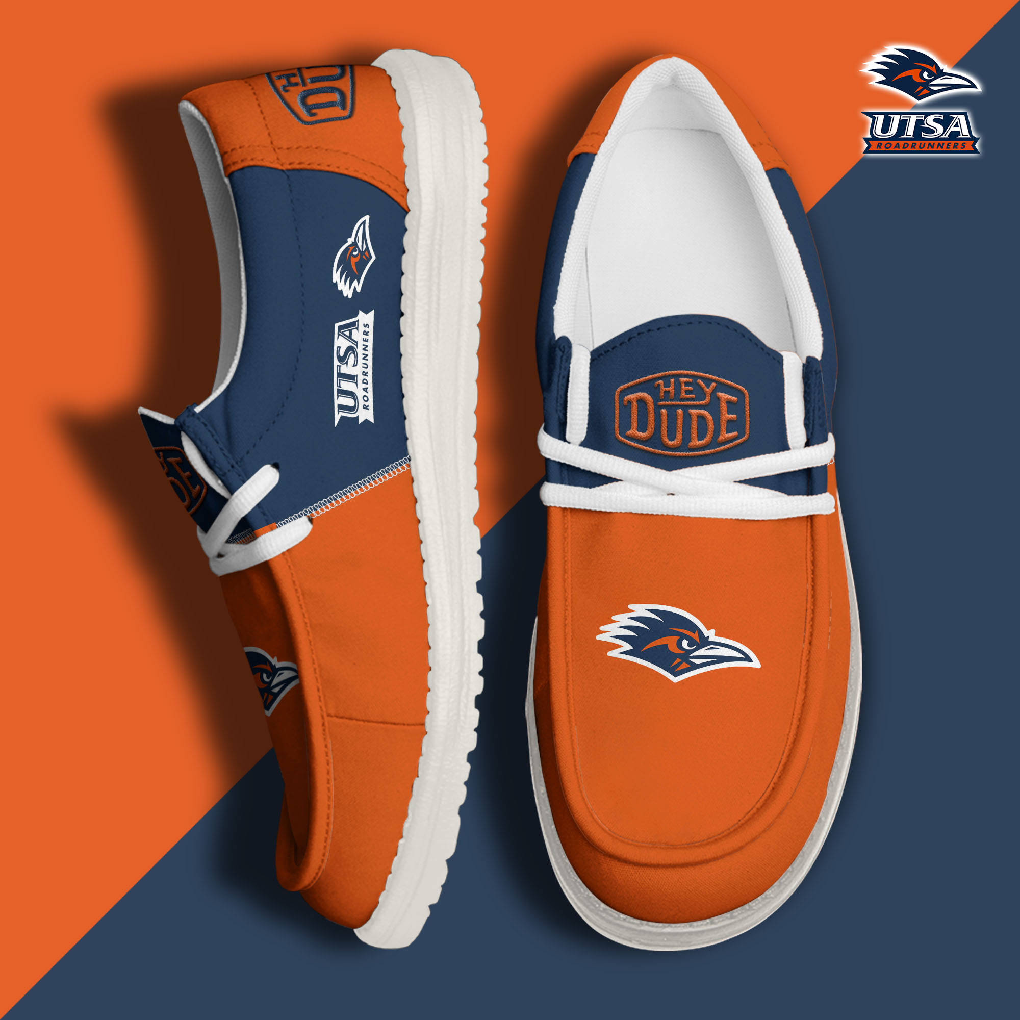 footweareliteutsa roadrunners custom name hey dude shoes goij2