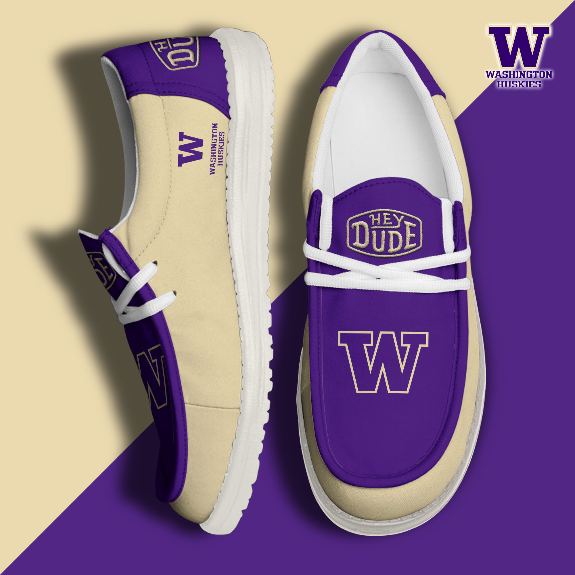 footwearelitewashington huskies custom name hey dude shoes znjwx