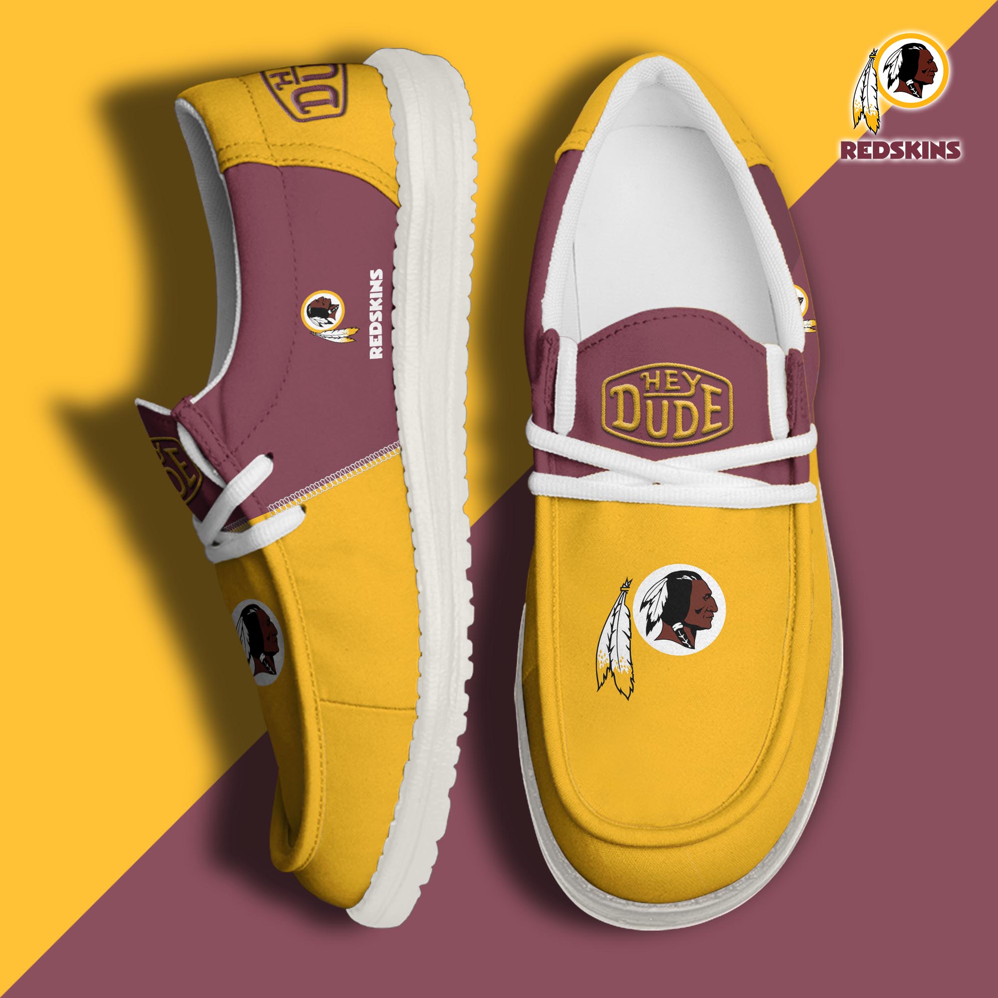 footwearelitewashington redskins custom name hey dude shoes 5dmqc