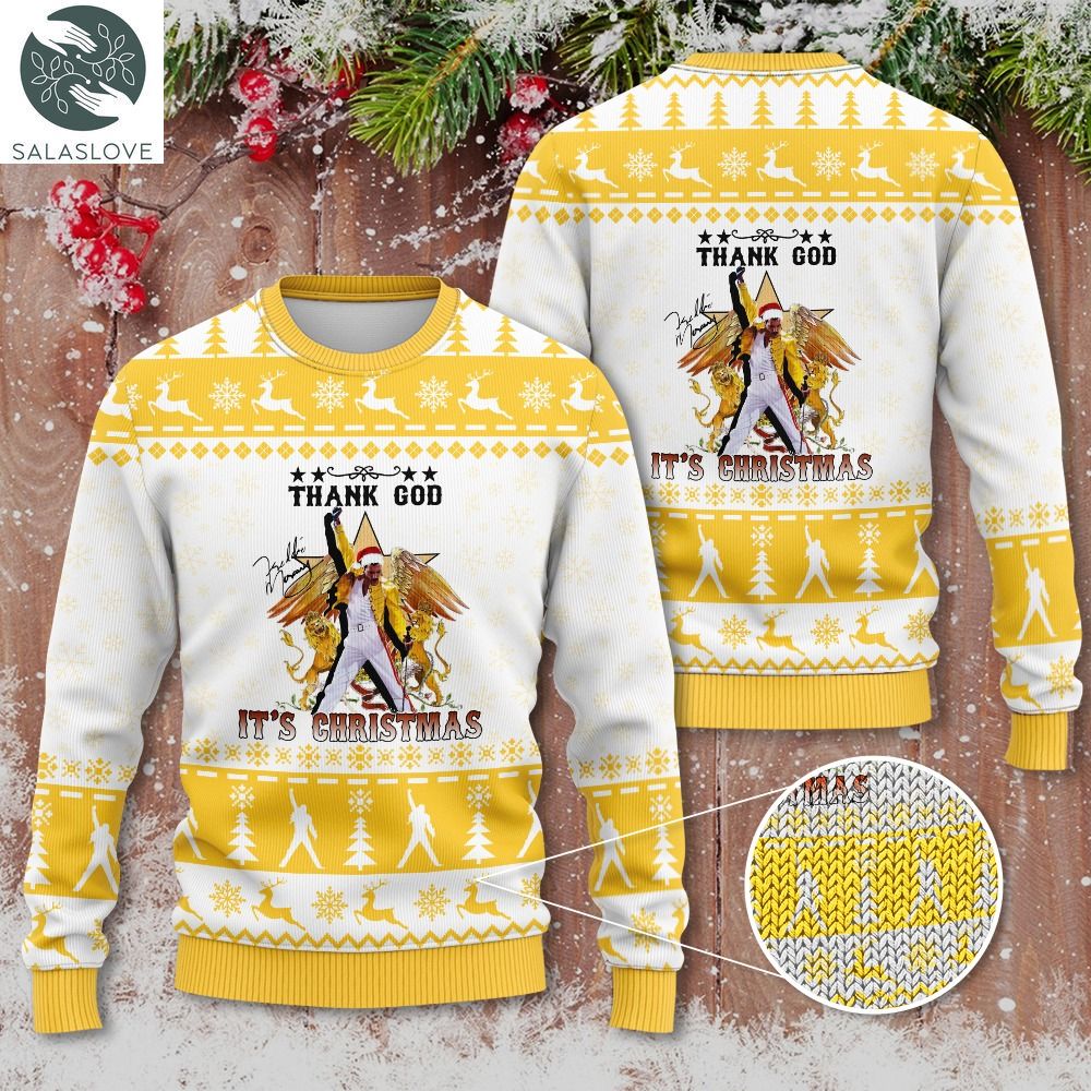 freddie mercury 3d ugly sweater for fan lover td190918 1 zouvci