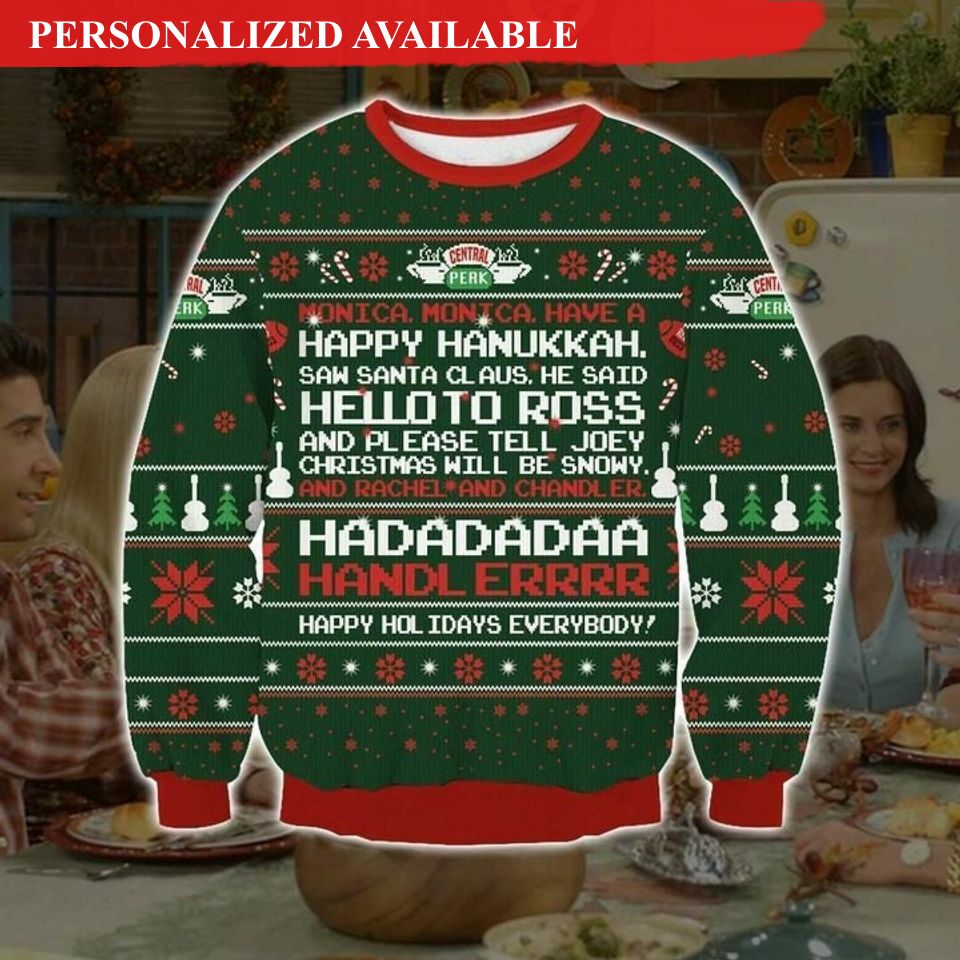 friends phoebes christmas song ugly christmas sweater 1567