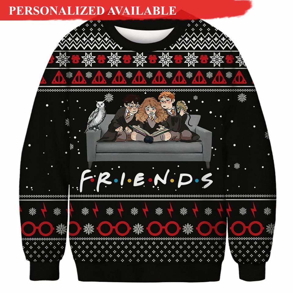 friends witches ugly christmas sweater 3529