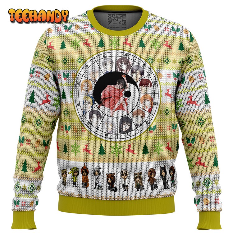 fruits basket chinese zodiac ugly christmas sweater oot2l