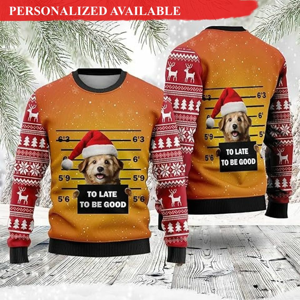 funny dog christmas sweaters christmas sweater 8974