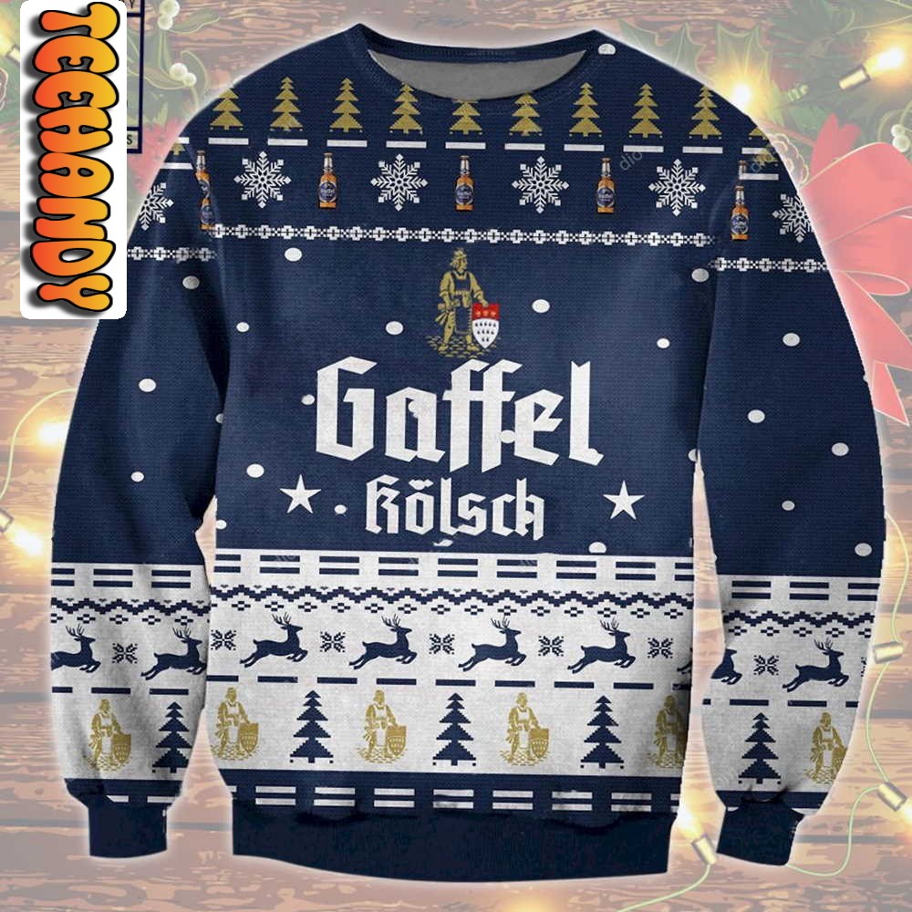 gaffel kolsch ugly christmas sweater84045