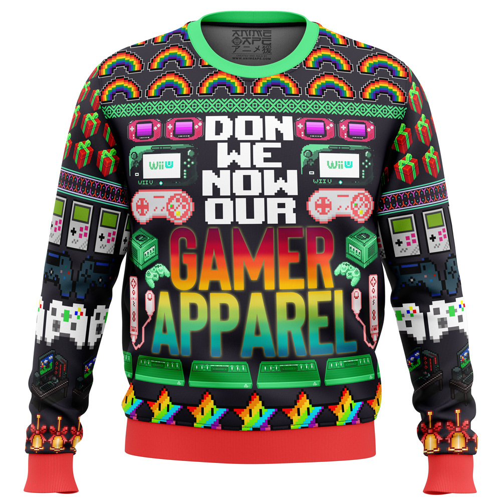 gamer apparel Sweater front