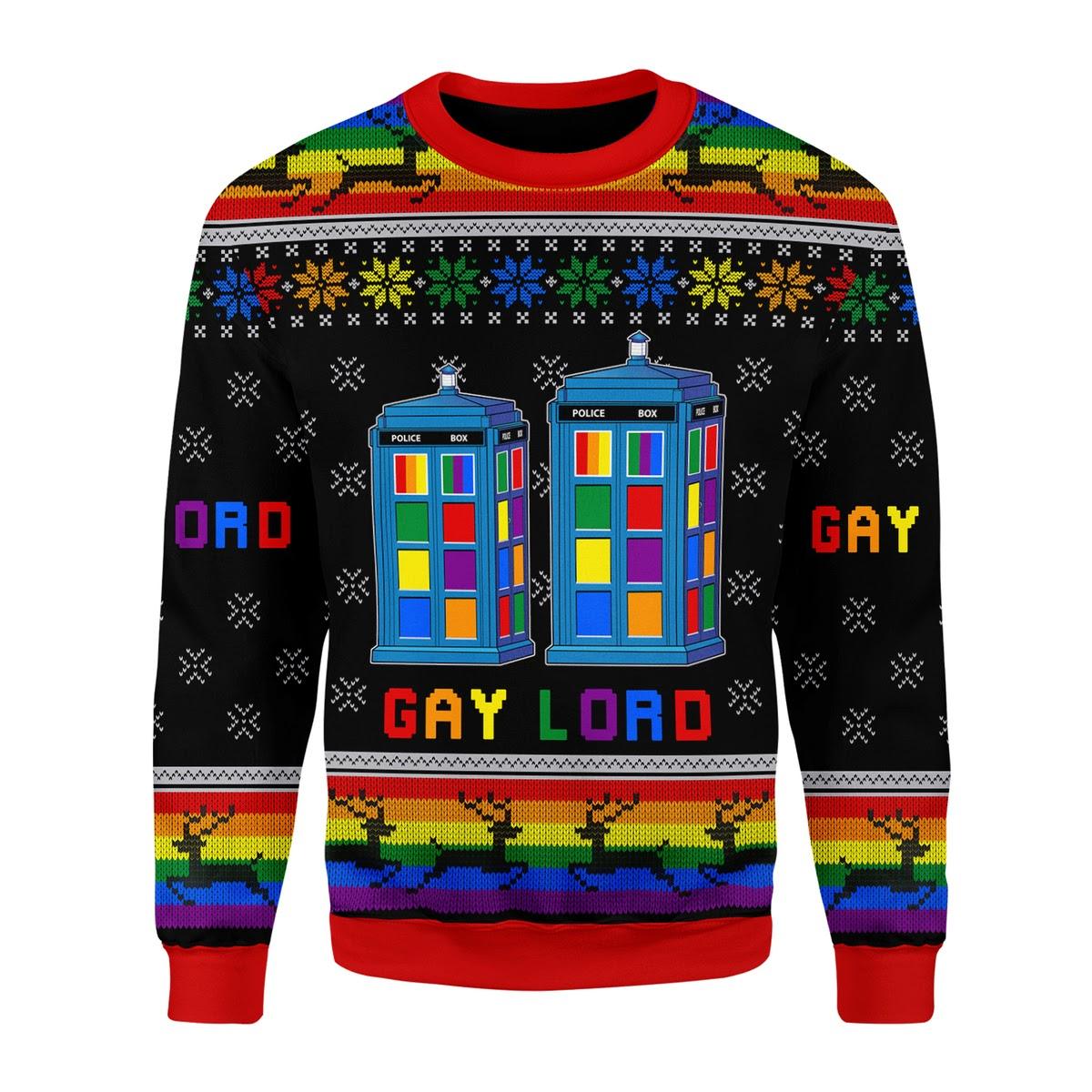 gay lord christmas sweater gearhomie com 1