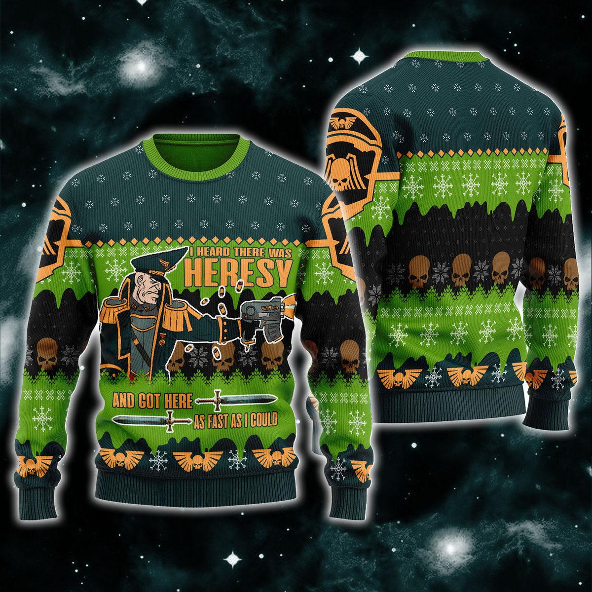 gearhomie colonel commissar ibram gaunt iconic ugly christmas sweater gearhomie com 1