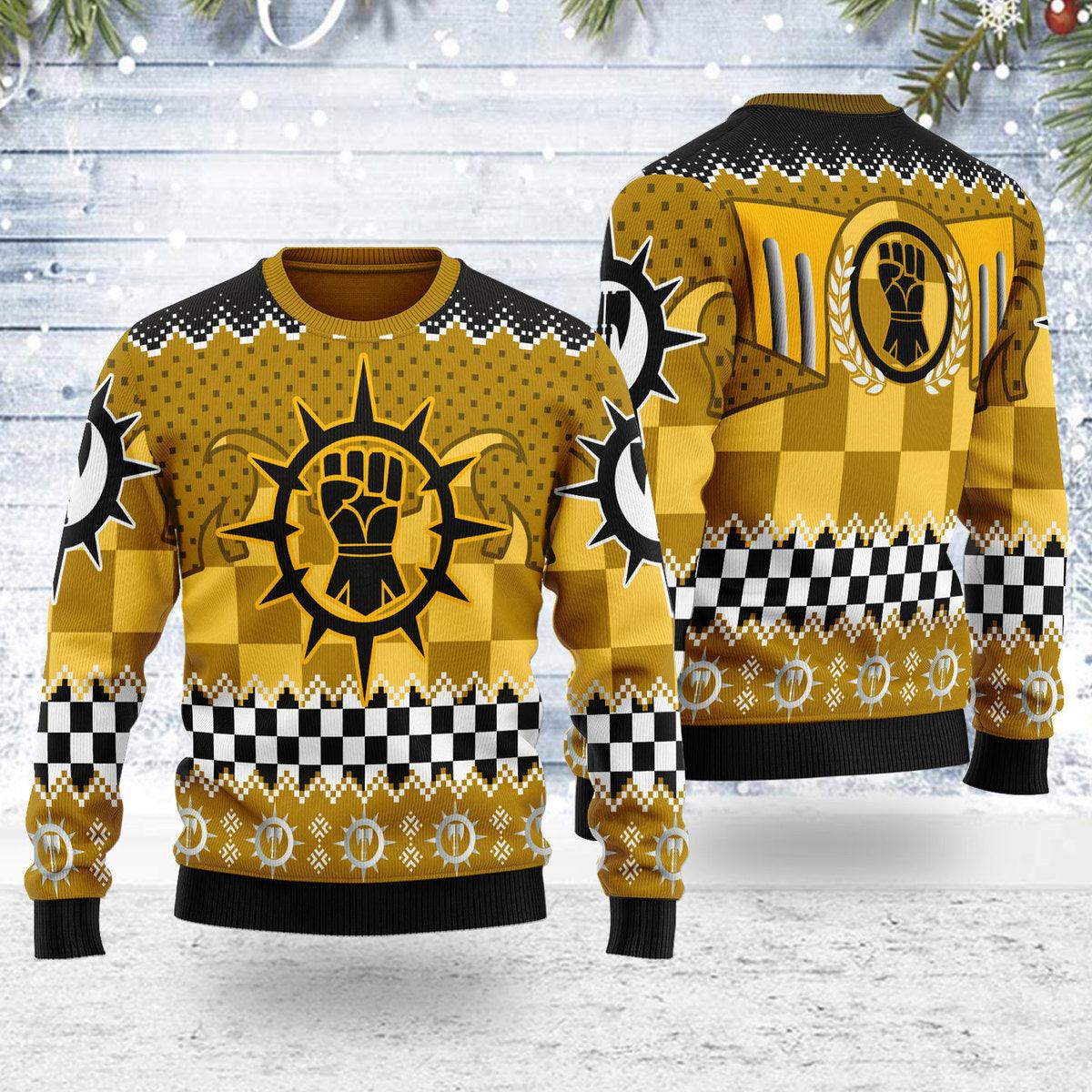 gearhomie imperial fists iconic ugly christmas sweater gearhomie com 1