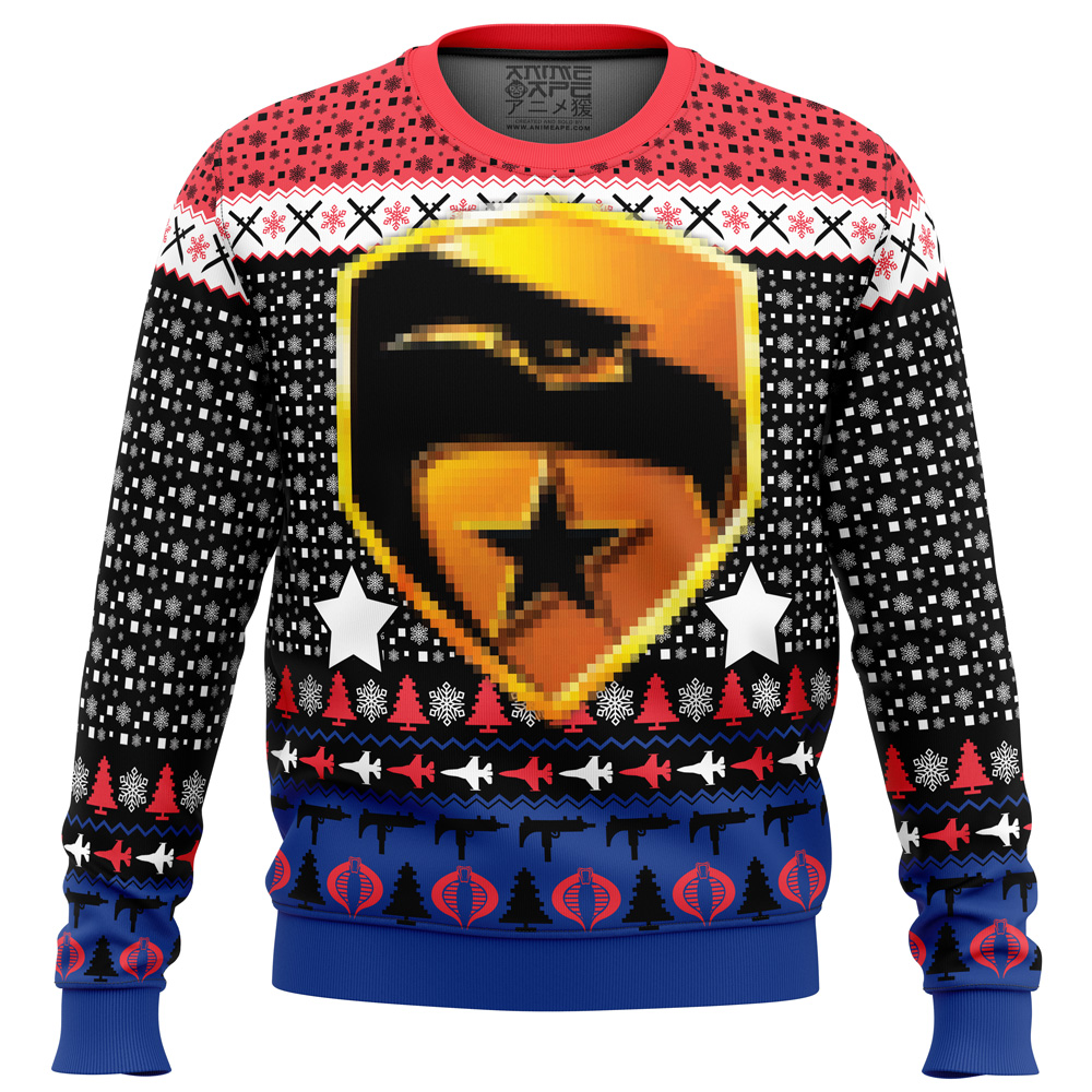 gi Ugly Christmas Sweater front mockup