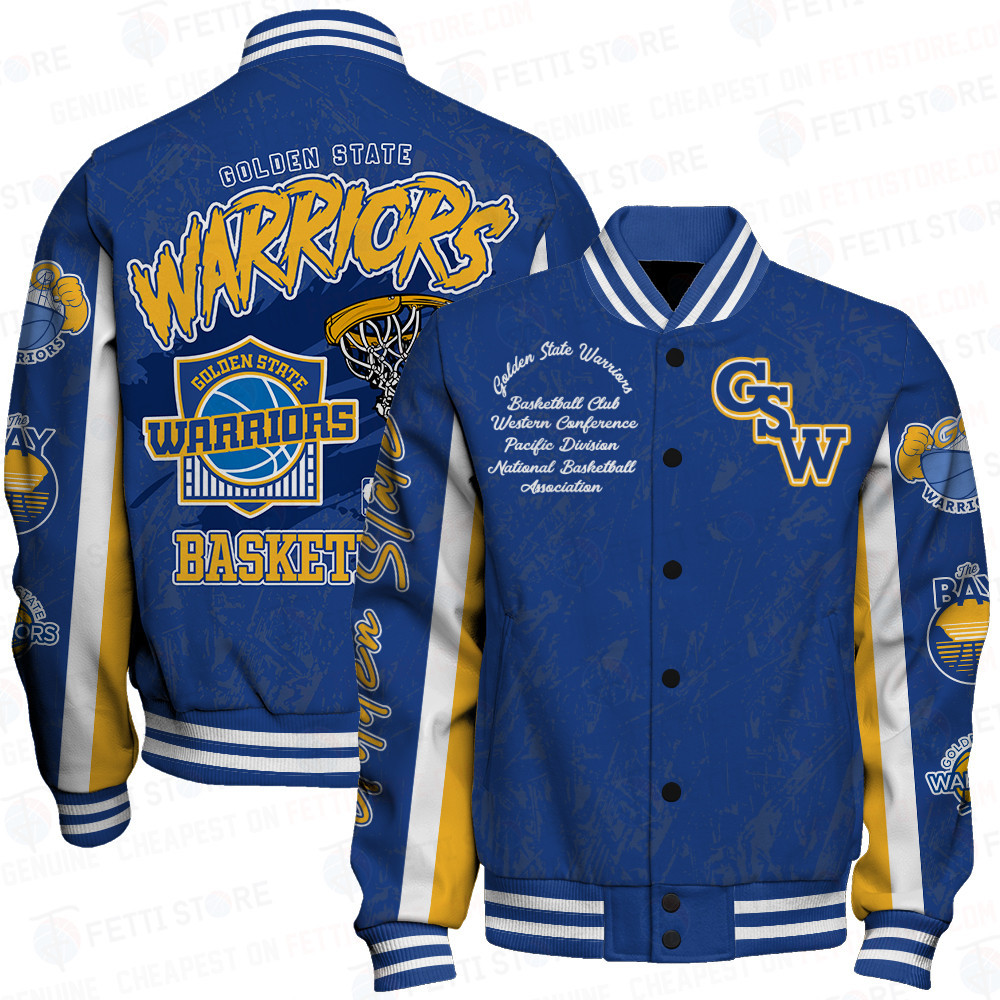 golden state warriors nba baseball varsity jacket baseball jacket all over print sfat v18 koslq