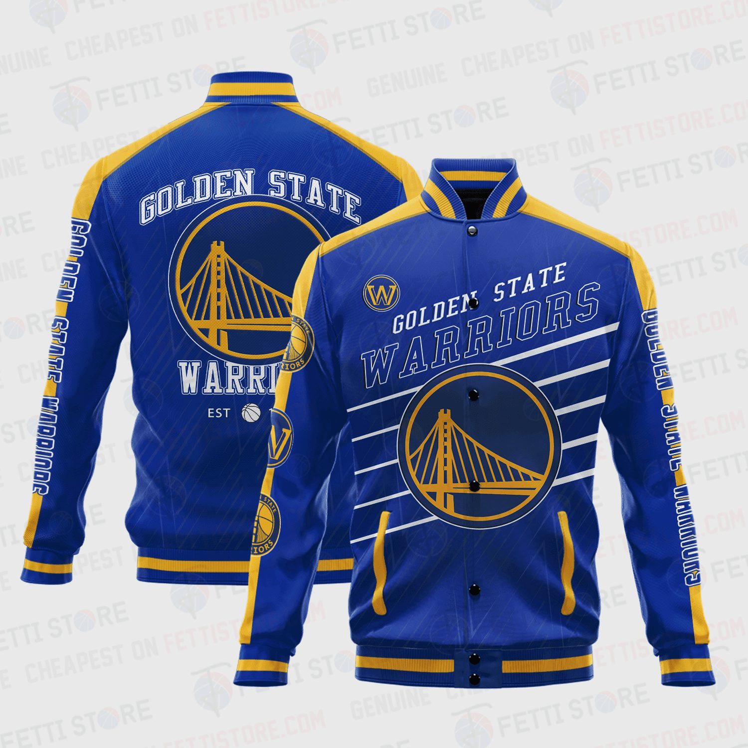 golden state warriors nba baseball varsity jacket baseball jacket all over print sh1 v3 vd5qs