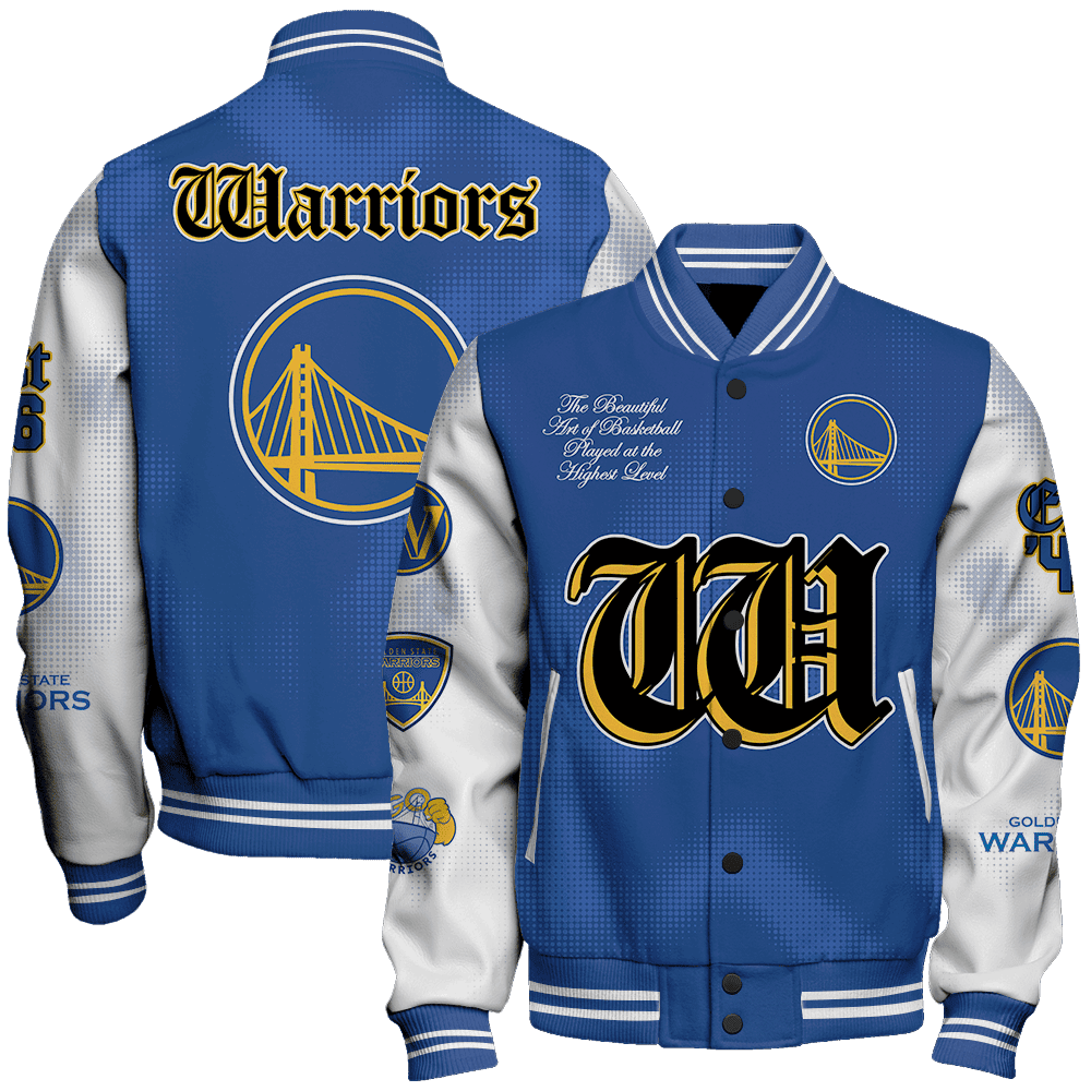 golden state warriors nba baseball varsity jacket baseball jacket all over print sh1 v9 rcw0x