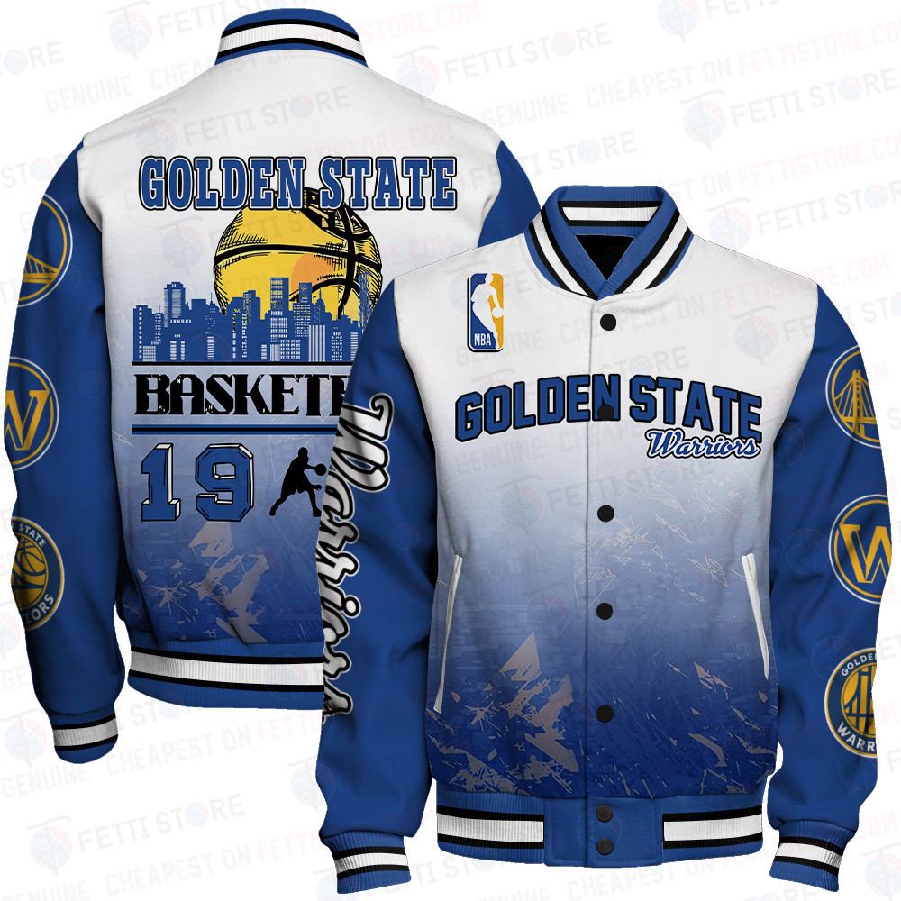 golden state warriors nba baseball varsity jacket baseball jacket all over print wf24 pwfkd