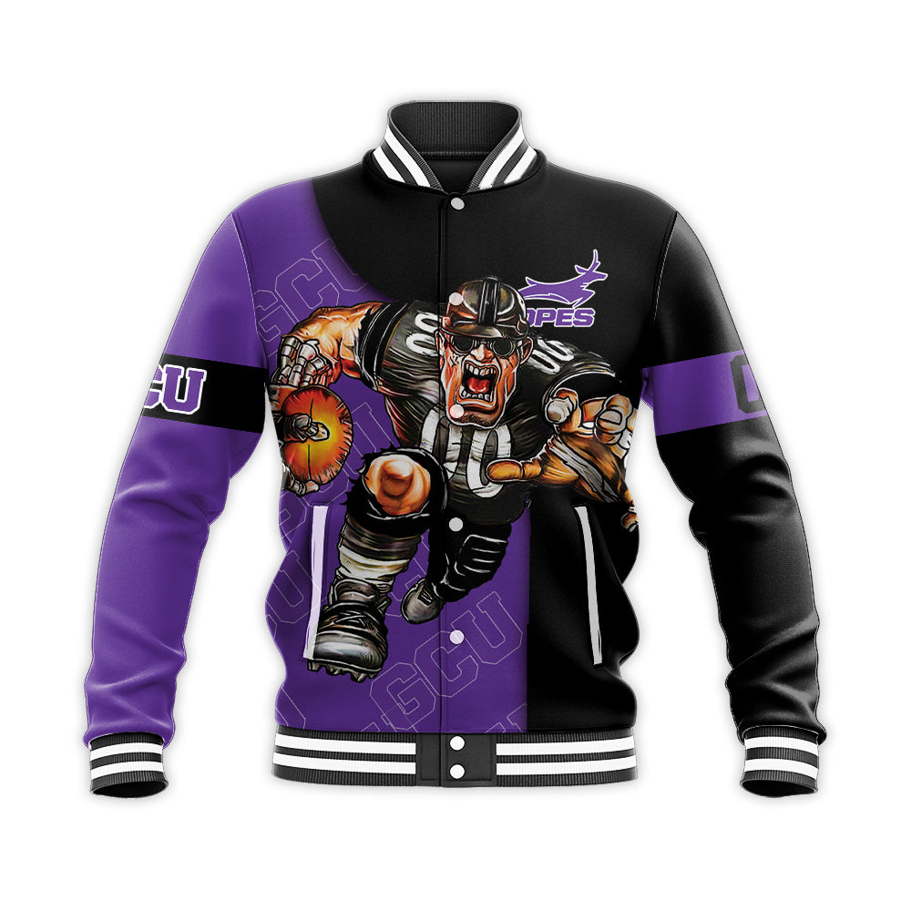 grand canyon antelopes baseball jacket button up zipper hooded all over print football go on gift for fans ncaa lpbir