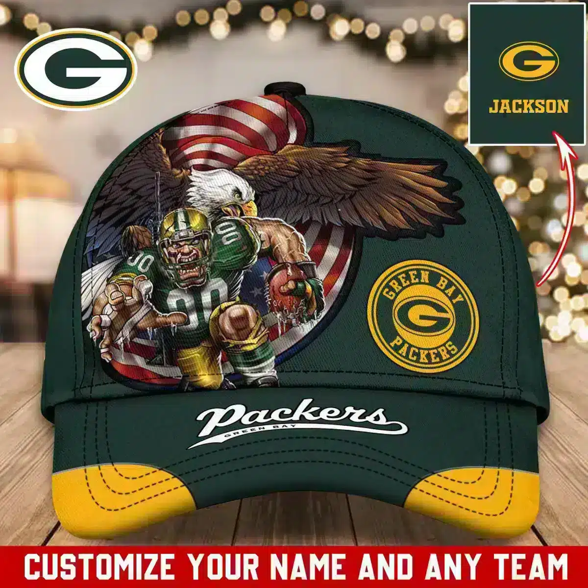 green bay packers classic cap gift for fans wty241421 svnjn