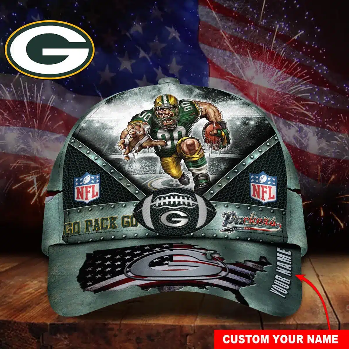 green bay packers classic cap gift for fans wty241432 yzx9p