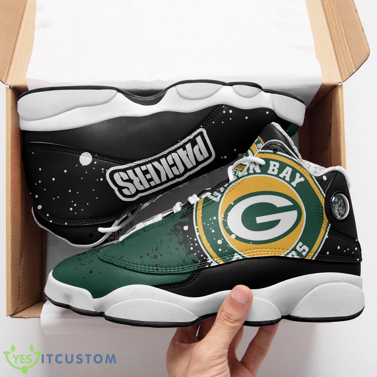 green bay packers edition air jordan 13 sneakers sport running shoes for men and women