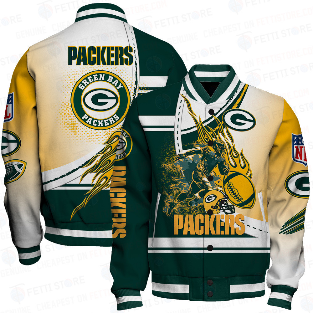 green bay packers nfl pattern baseball varsity jacket baseball jacket all over print sh1 v3 udunf