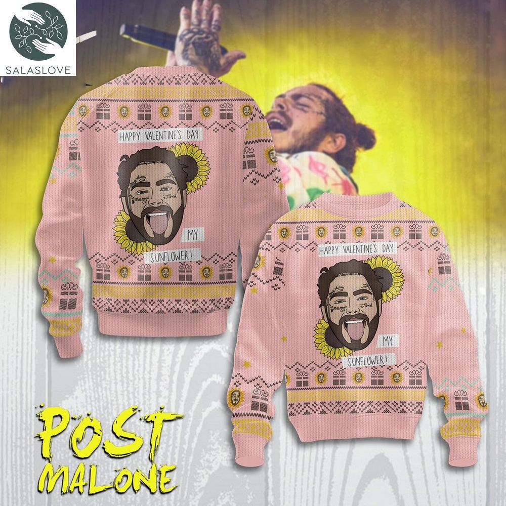 happy valentines day my sunflower post malone sweater ht030207 1 j6gi3o