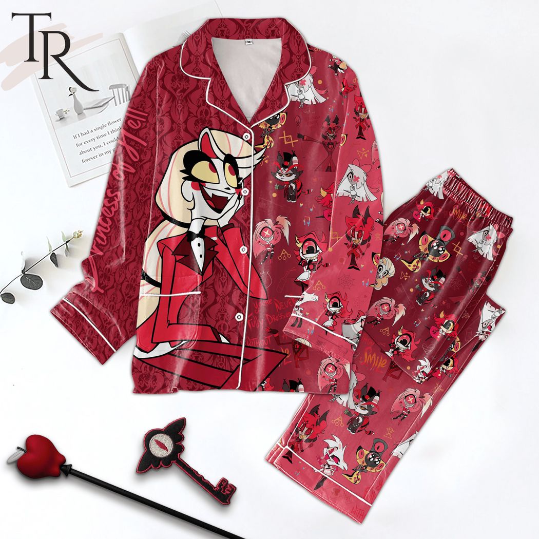 hazbin hotel princess of hell pajamas set 1 lbFmR