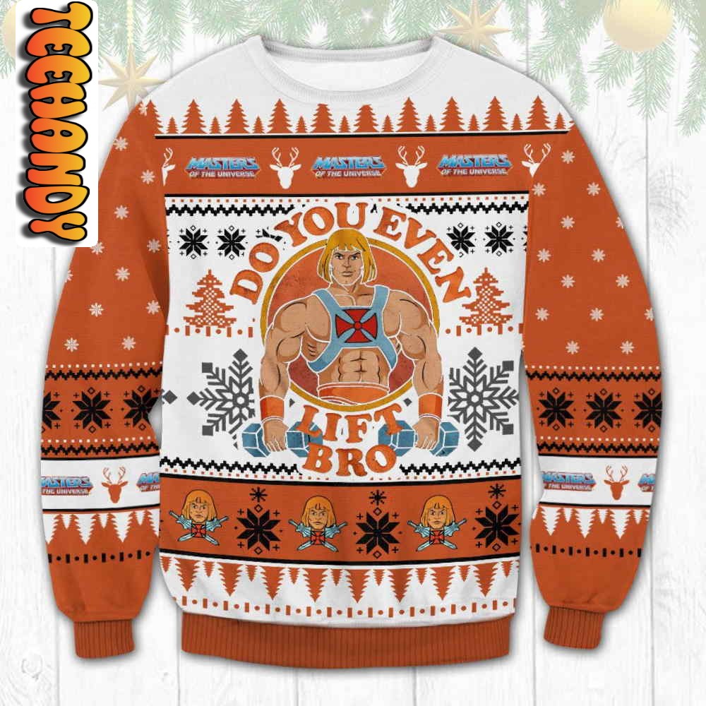 heman masters of the universe ugly sweater43276