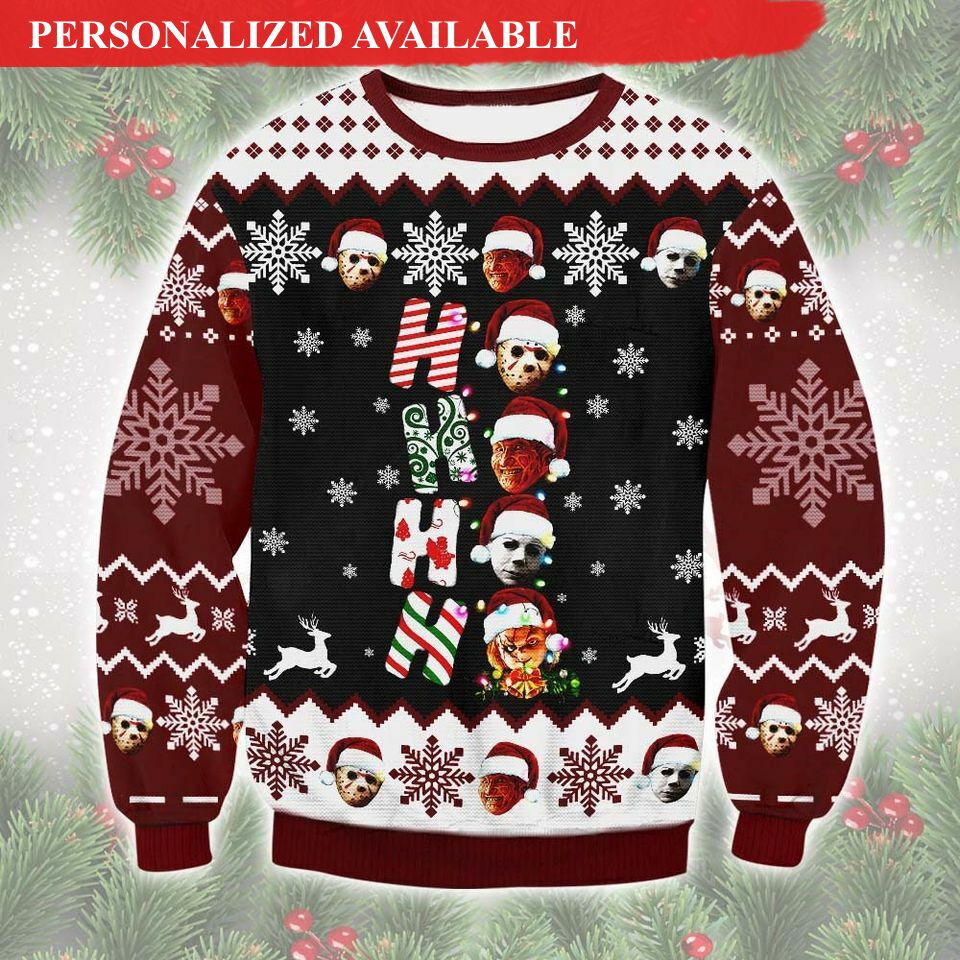 ho ho hodor ugly christmas sweater 4504