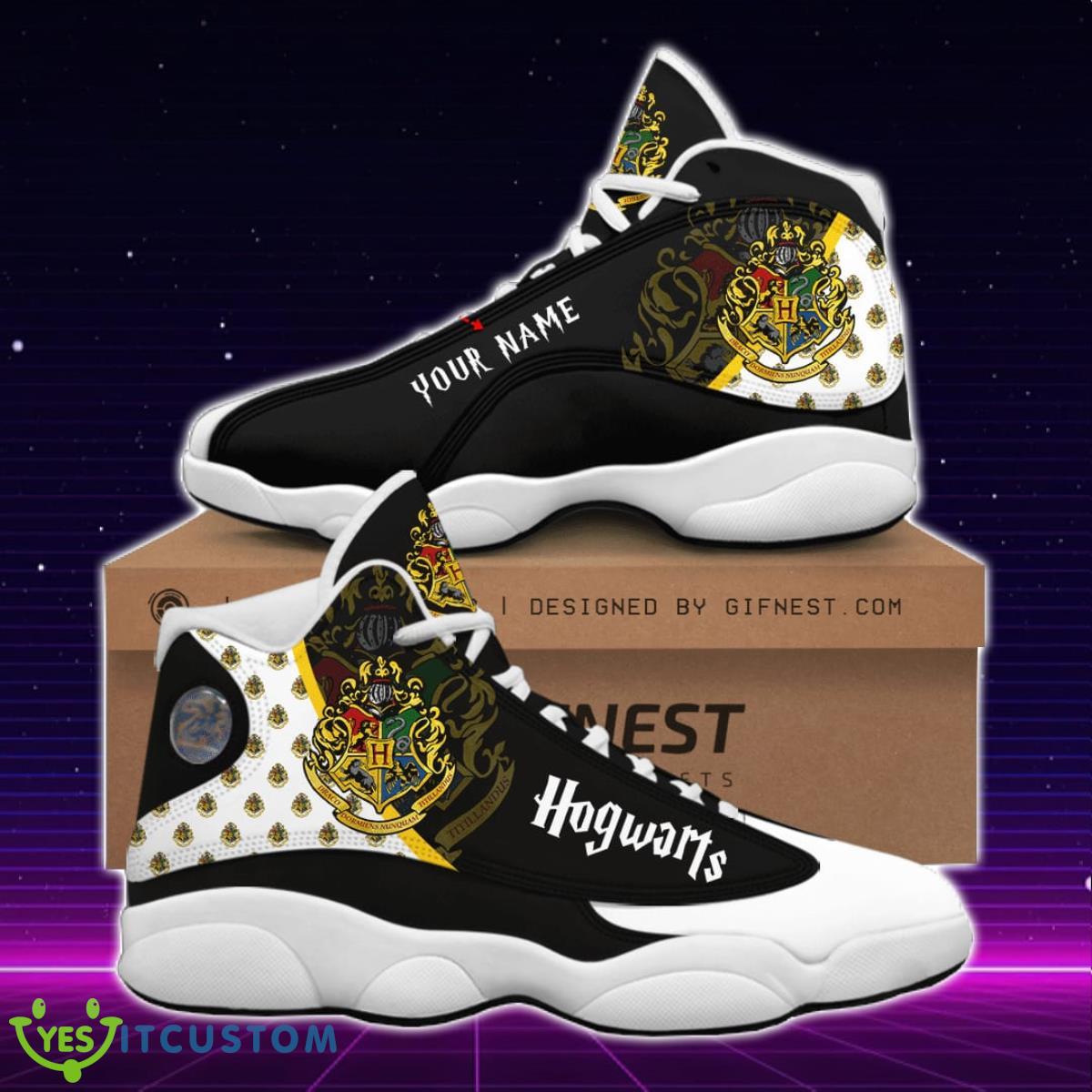 hogwarts jordan 13 sneakers custom name best gift for men and women