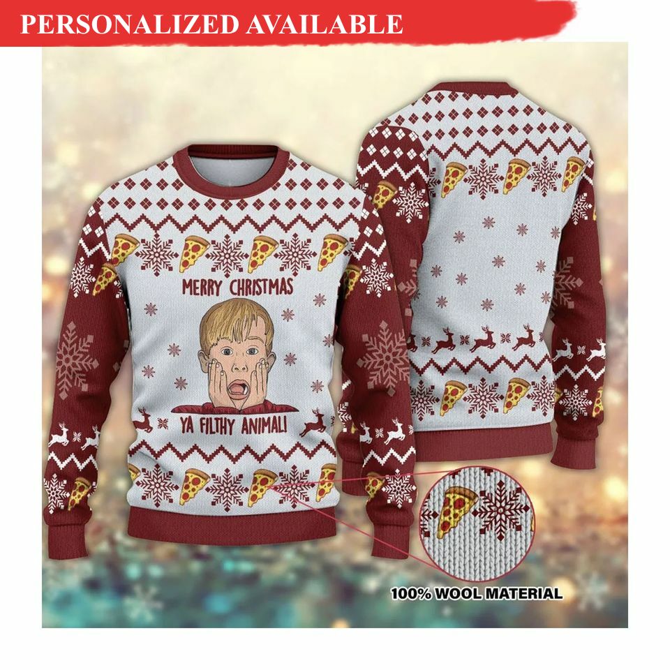 home alone kevin christmas ya filthy kevin 3d sweater 4540