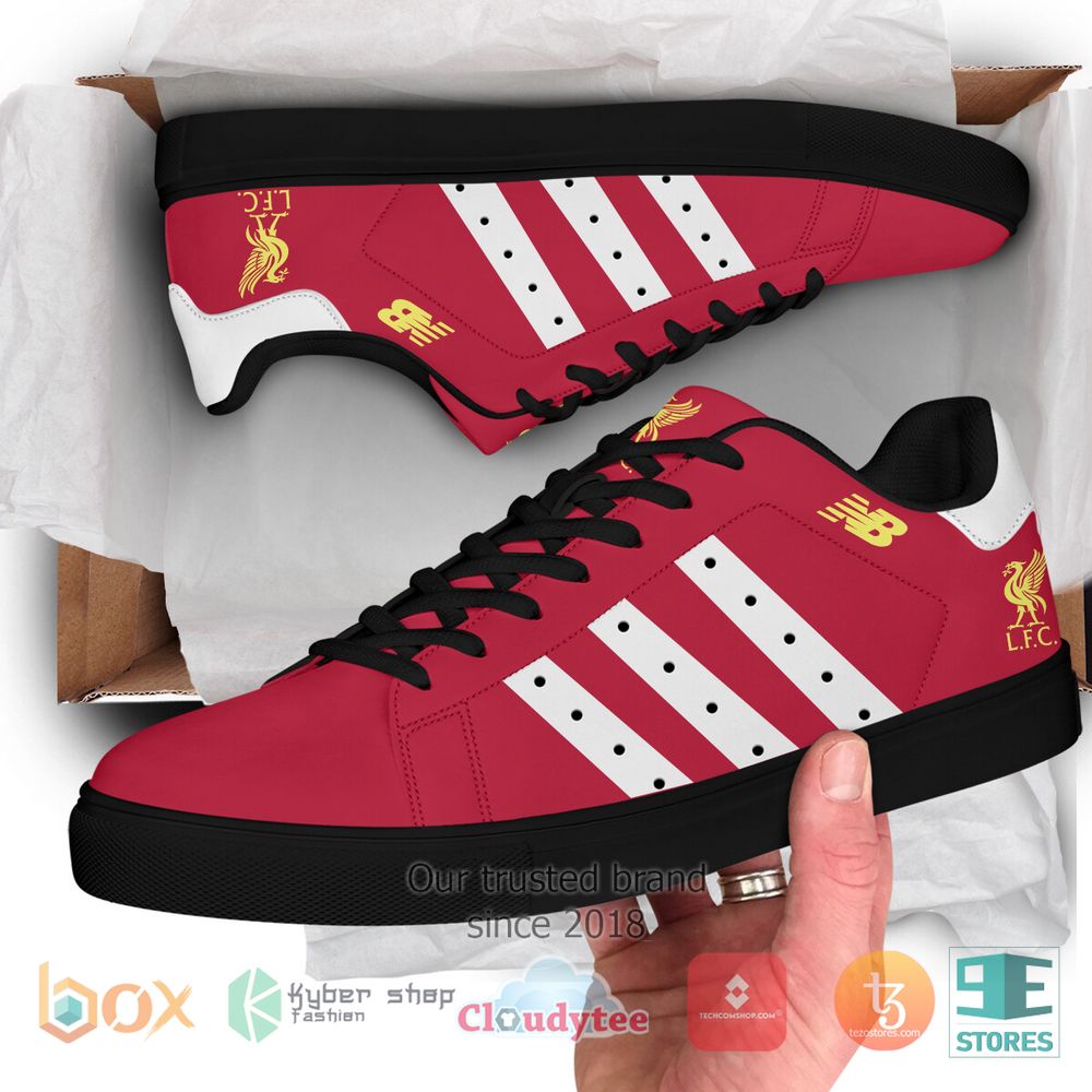 hot liverpool stan smith low top sneaker wxr0f