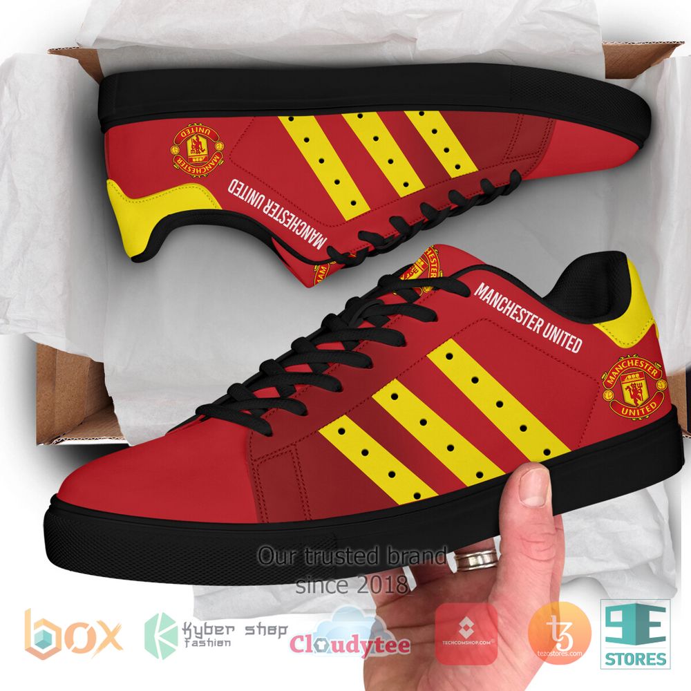 hot manchester united stan smith low top sneaker qobcx