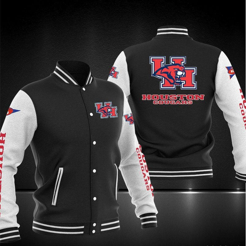 houston cougars ncaa baseball varsity jacket baseball jacket all over print ghqnq