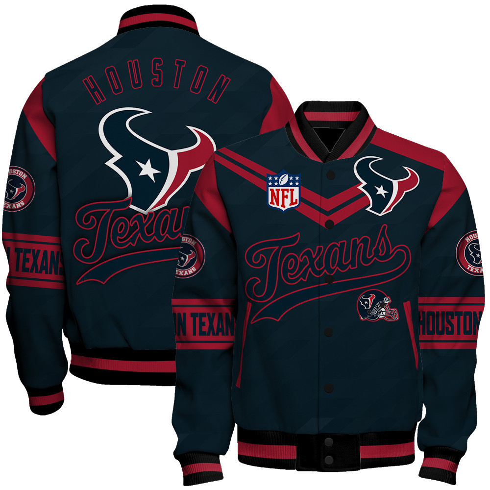 houston texans american football league pattern baseball varsity jacket baseball jacket all over print sh1 v2 ai9ln